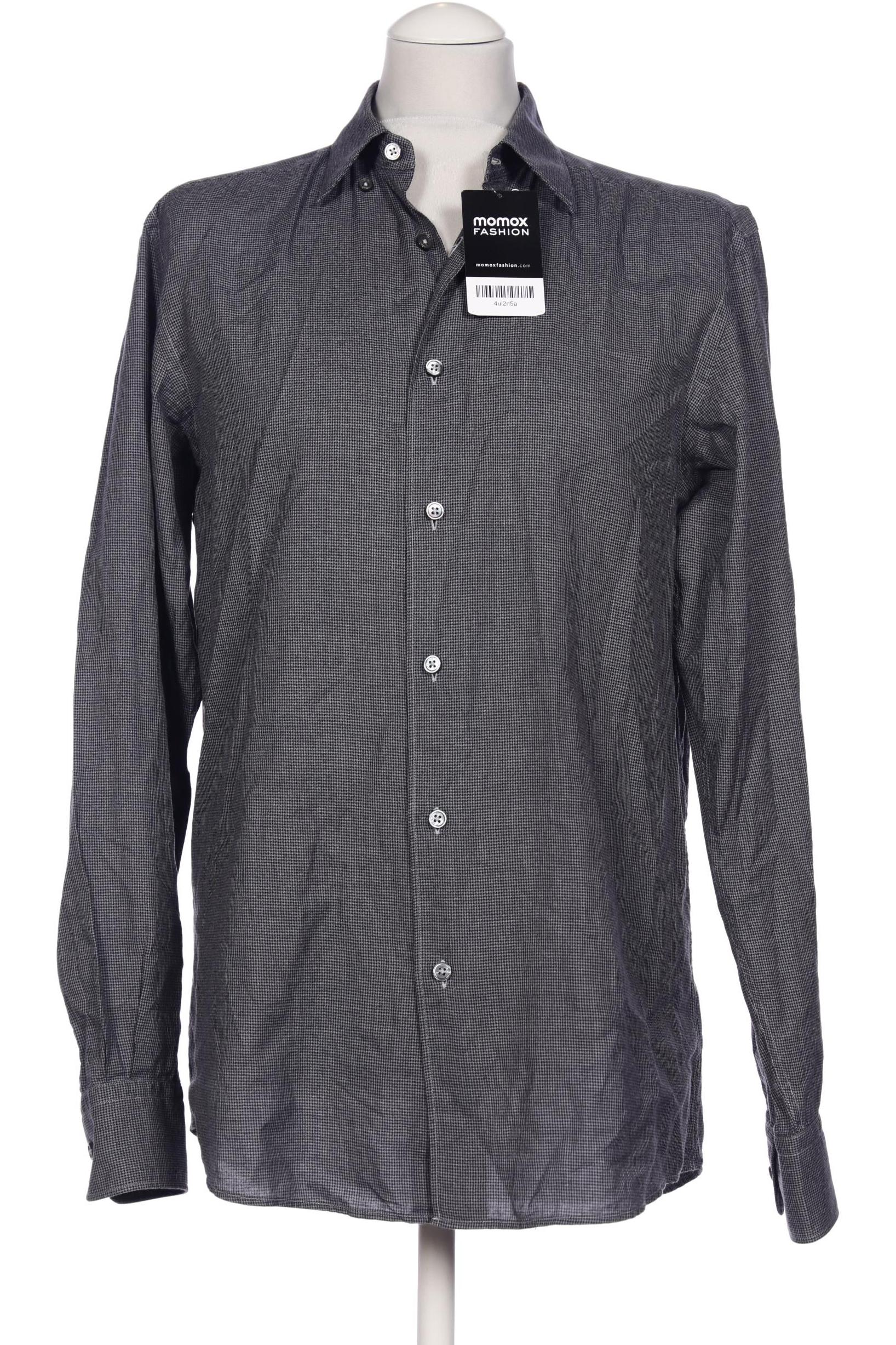 

Ermenegildo Zegna Herren Hemd, grau, Gr. 48