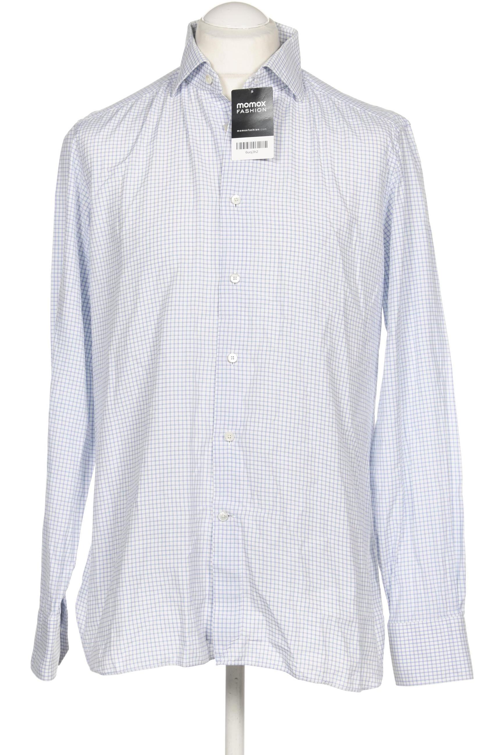 

Ermenegildo Zegna Herren Hemd, blau, Gr. 52