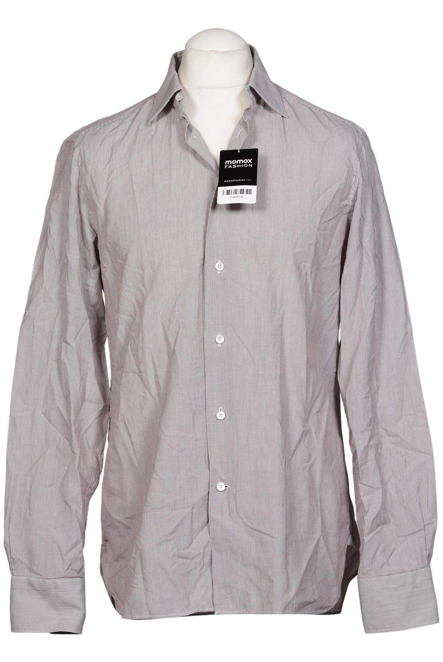 

Ermenegildo Zegna Herren Hemd, grau, Gr. 52