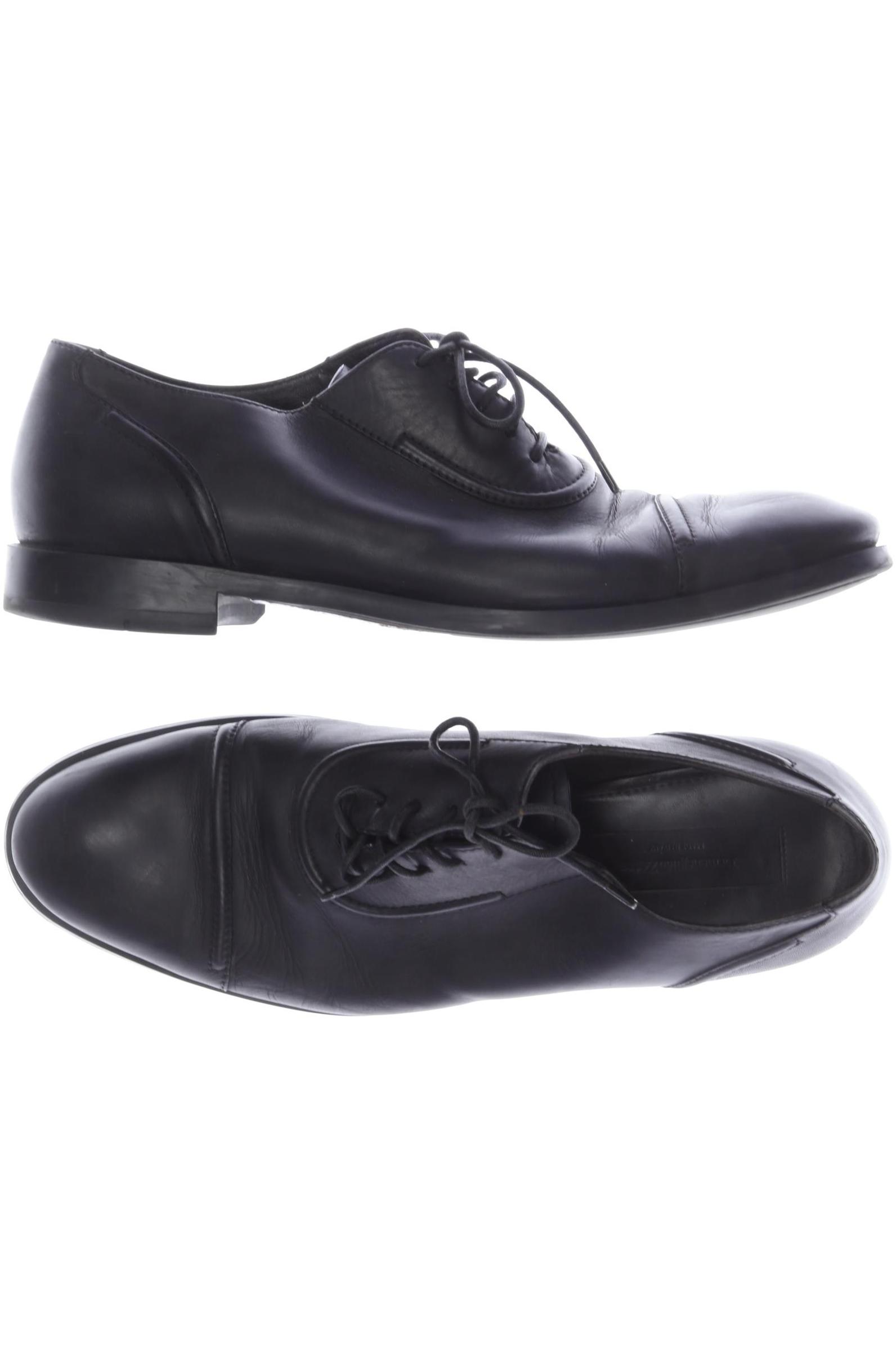 

Ermenegildo Zegna Herren Halbschuh, schwarz, Gr. 9