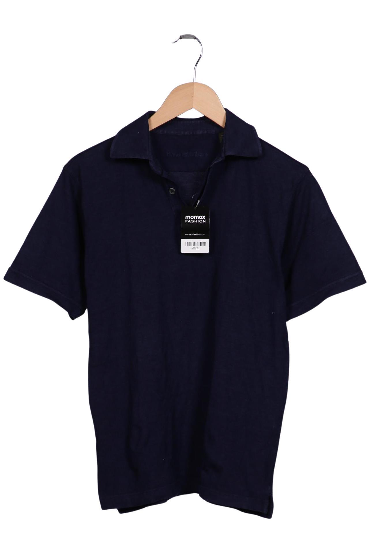 

Ermenegildo Zegna Herren Poloshirt, marineblau, Gr. 46