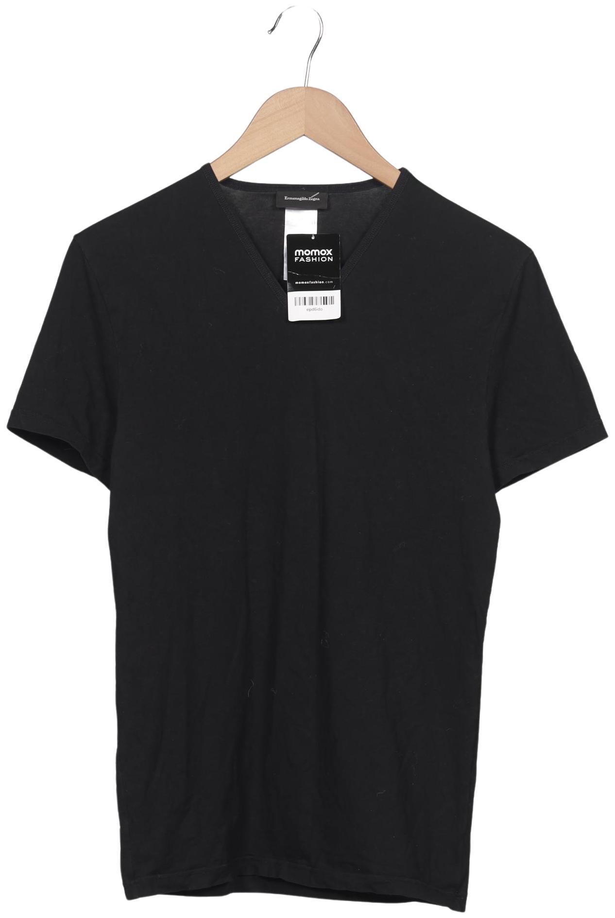 

Ermenegildo Zegna Herren T-Shirt, schwarz, Gr. 48