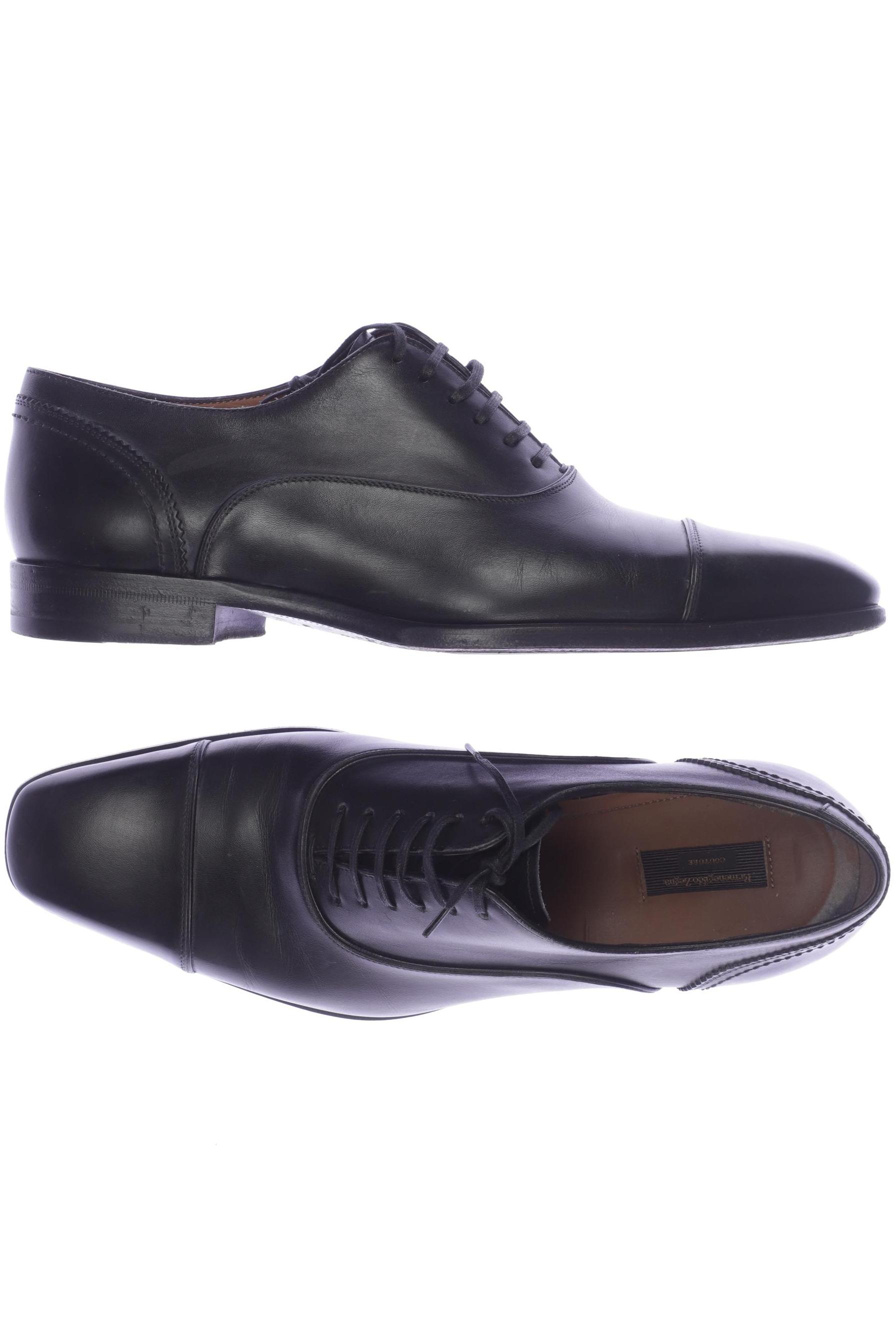 

Ermenegildo Zegna Herren Halbschuh, schwarz, Gr. 8