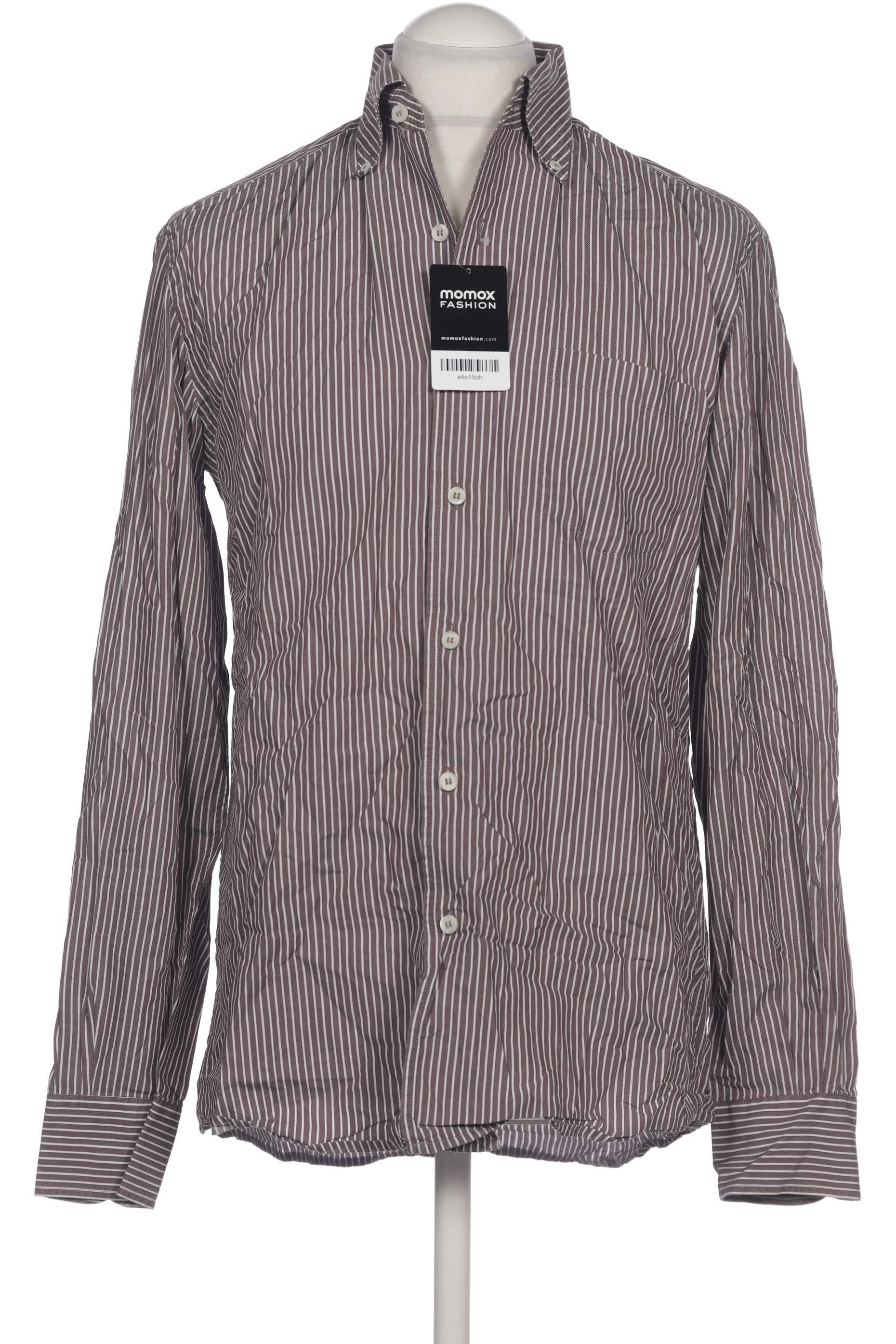 

Ermenegildo Zegna Herren Hemd, braun, Gr. 52