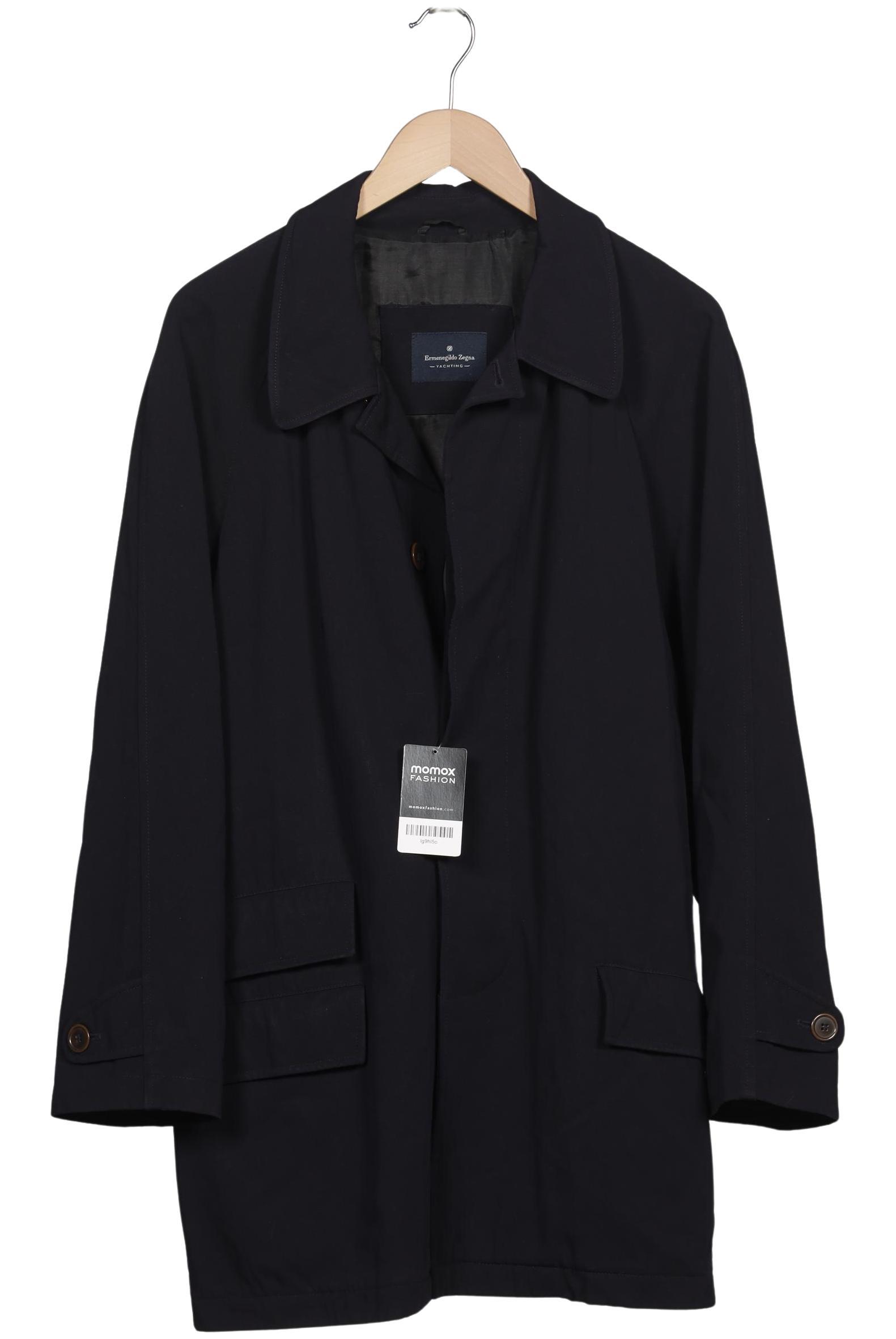 

Ermenegildo Zegna Herren Mantel, marineblau, Gr. 54