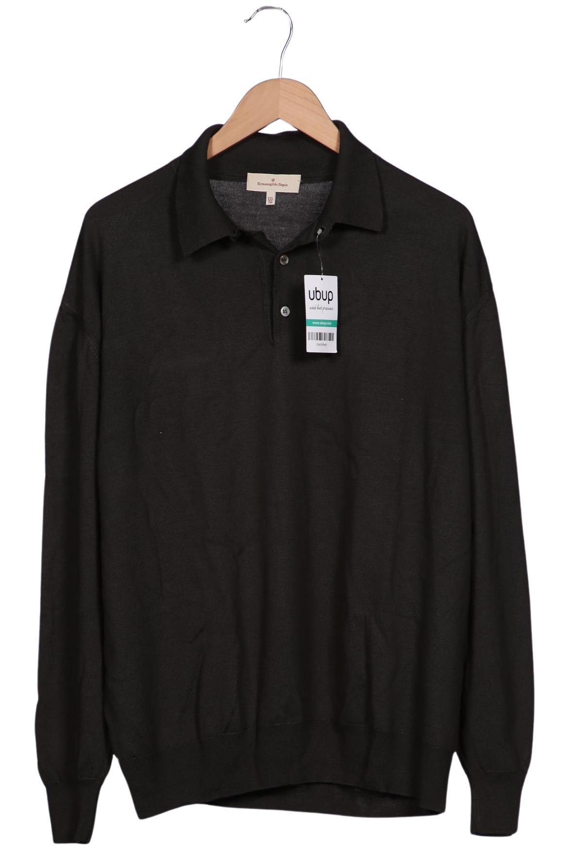 

Ermenegildo Zegna Herren Poloshirt, grün, Gr. 56