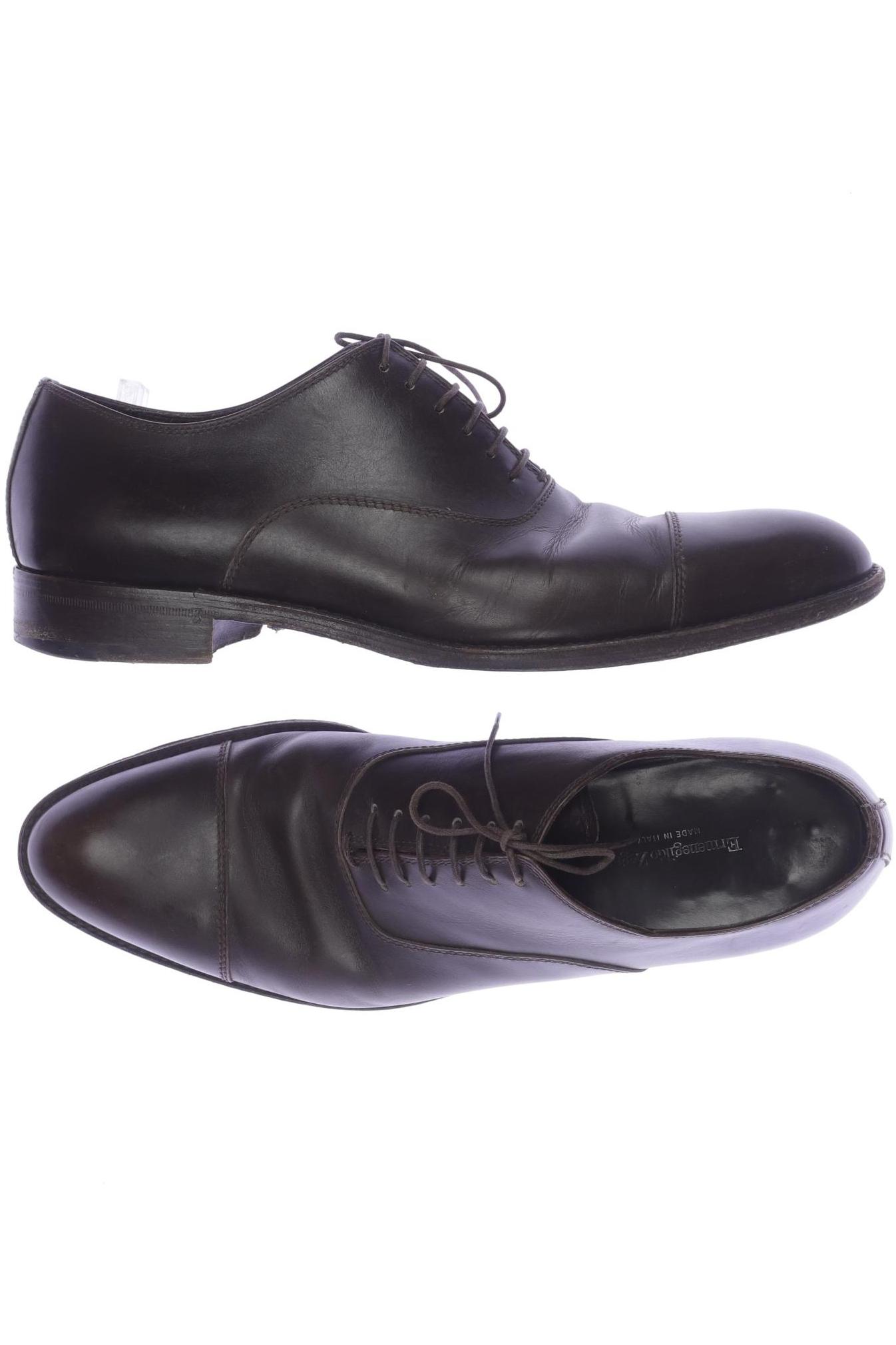 

Ermenegildo Zegna Herren Halbschuh, braun, Gr. 9