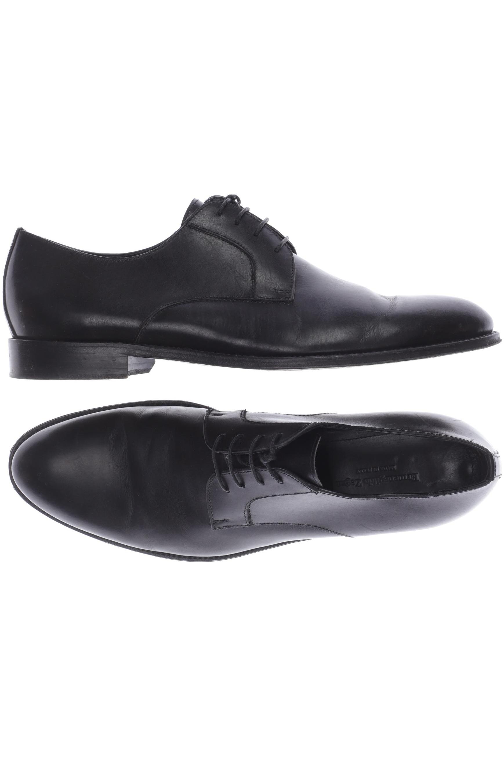 

Ermenegildo Zegna Herren Halbschuh, schwarz, Gr. 8.5