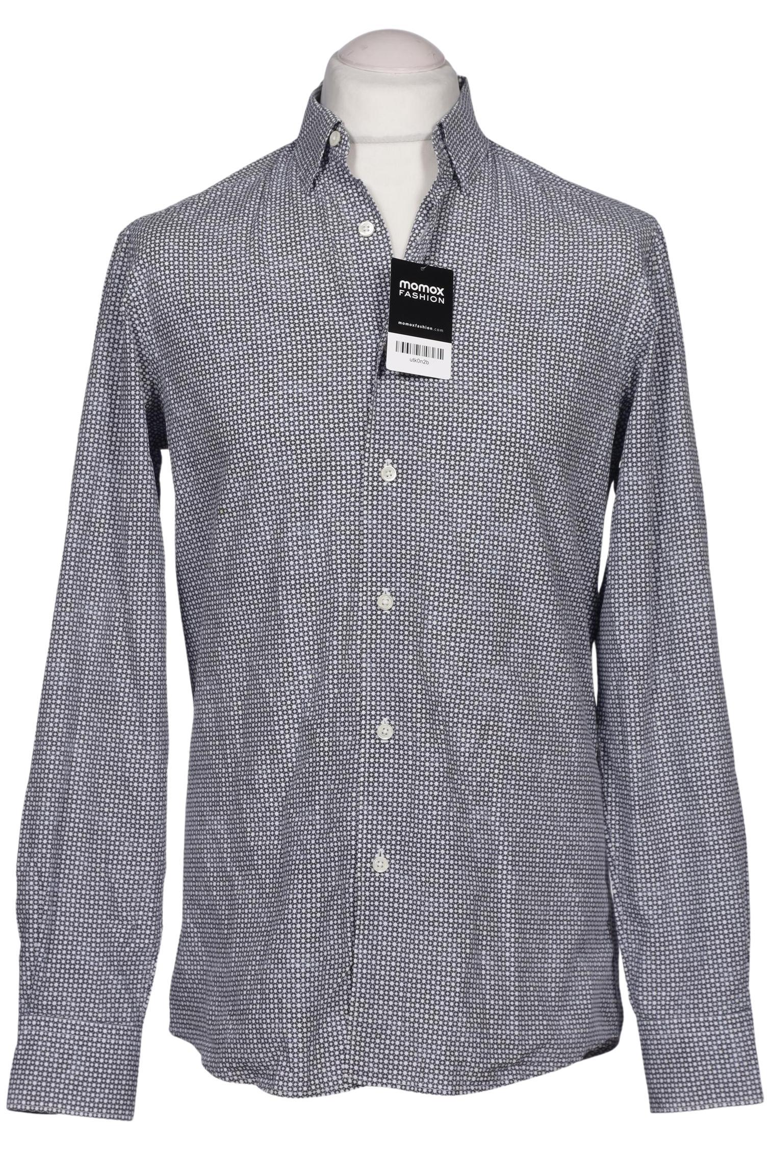 

Ermenegildo Zegna Herren Hemd, marineblau, Gr. 48