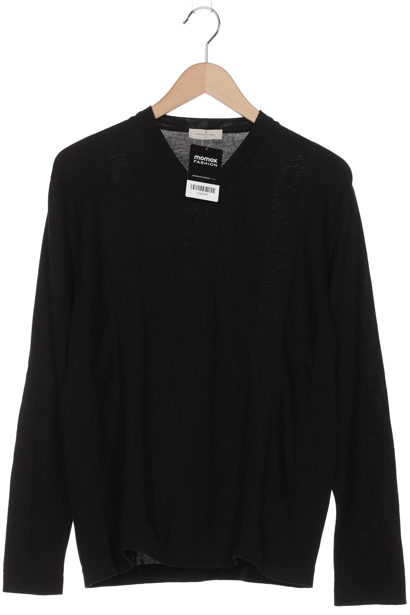 

Ermenegildo Zegna Herren Pullover, schwarz, Gr. 52