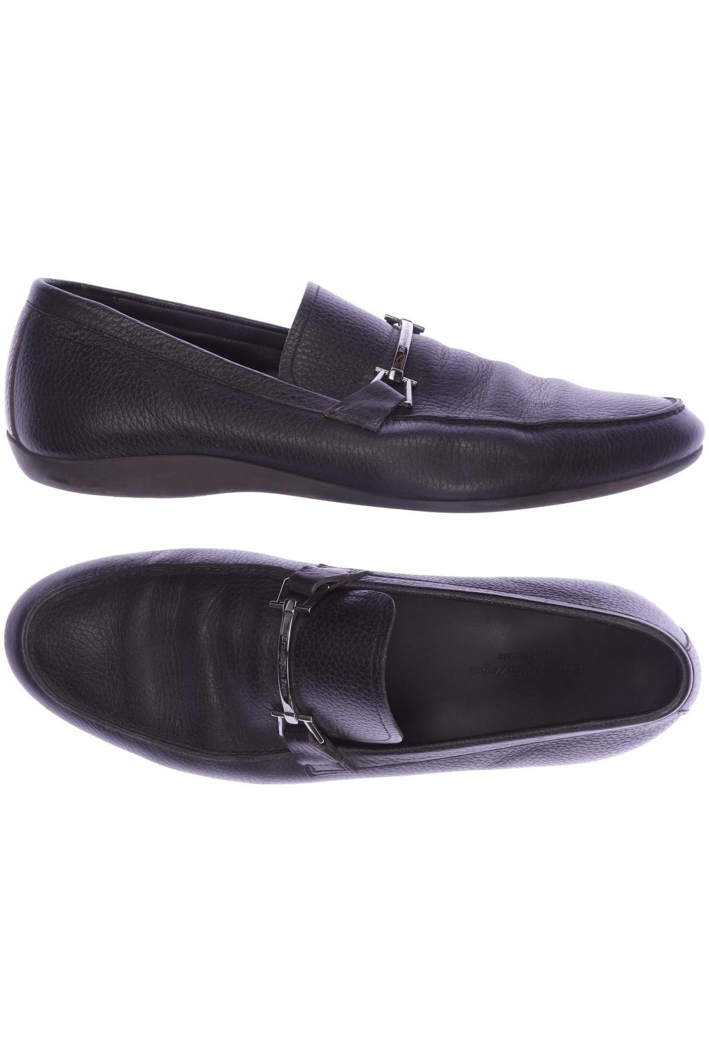 

Ermenegildo Zegna Herren Halbschuh, braun, Gr. 11