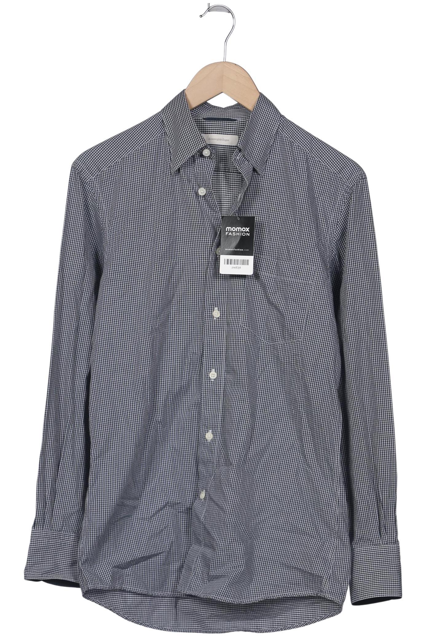 

Ermenegildo Zegna Herren Hemd, blau, Gr. 46