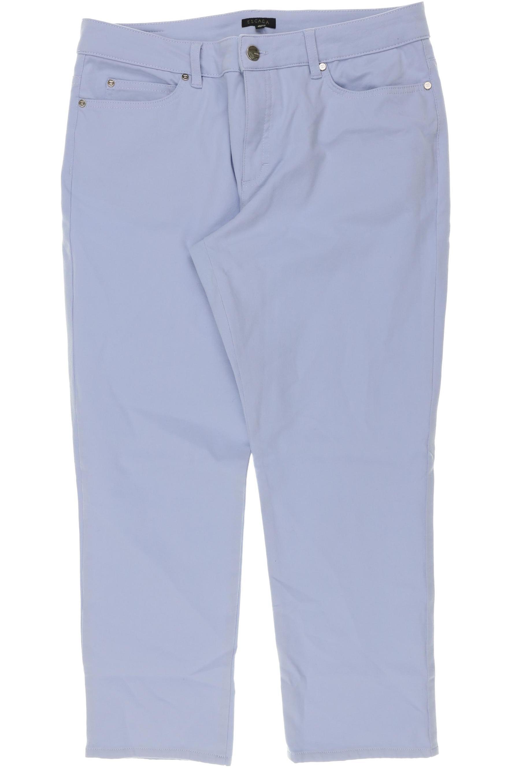 

Escada Damen Stoffhose, blau, Gr. 42