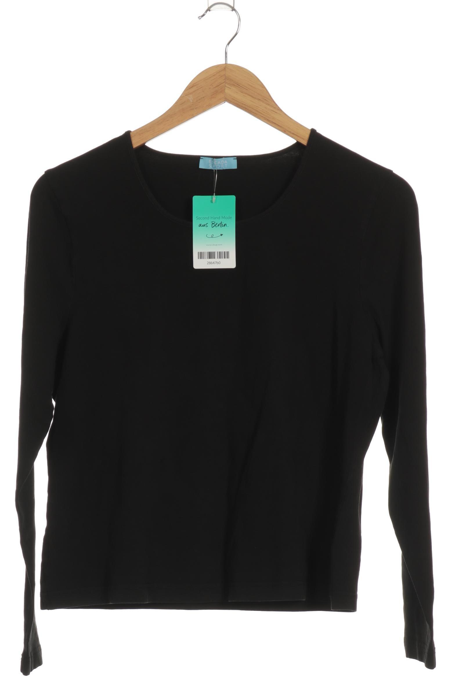 

Escada Sport Damen Langarmshirt, schwarz, Gr.