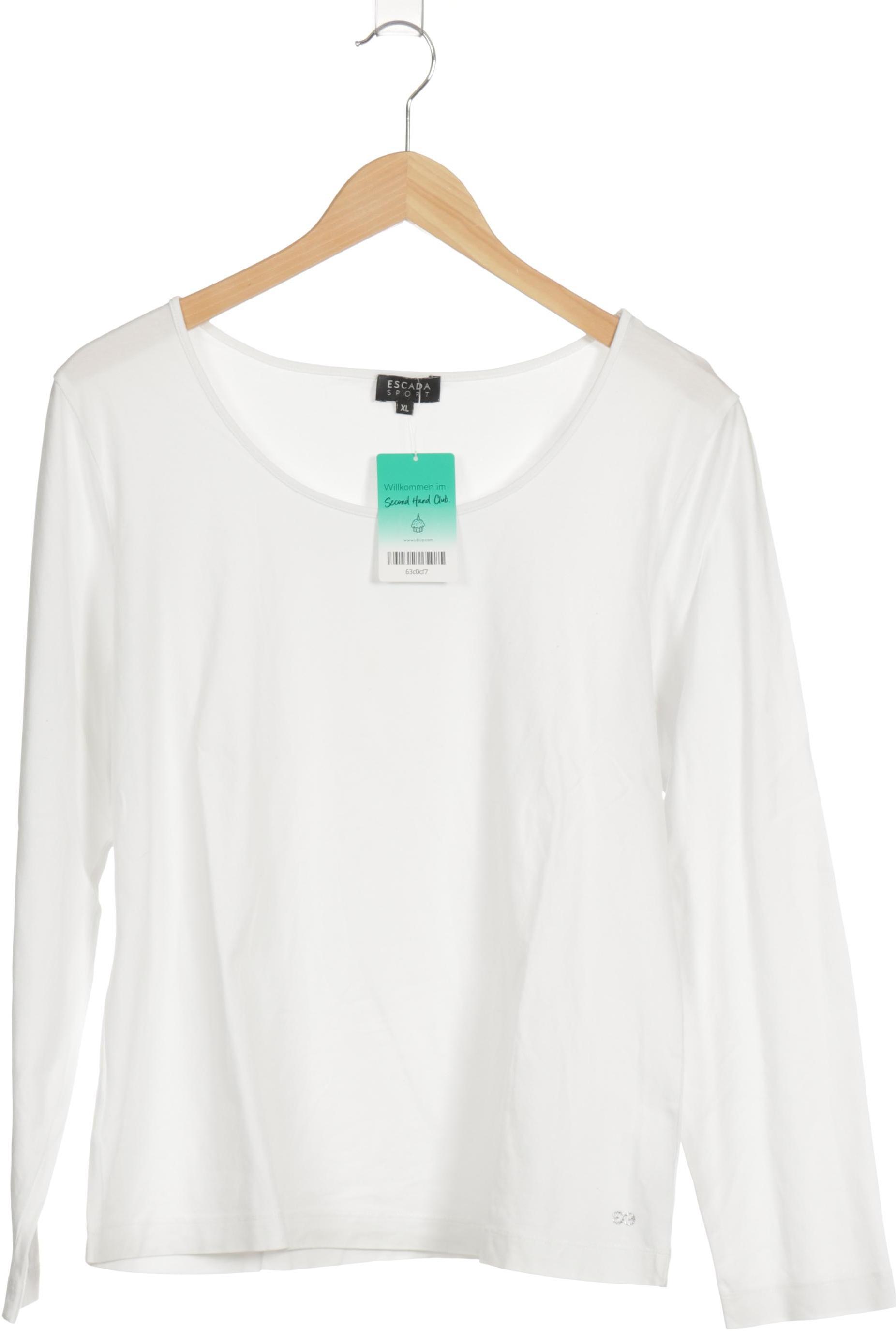 

Escada Sport Damen Langarmshirt, weiß, Gr.