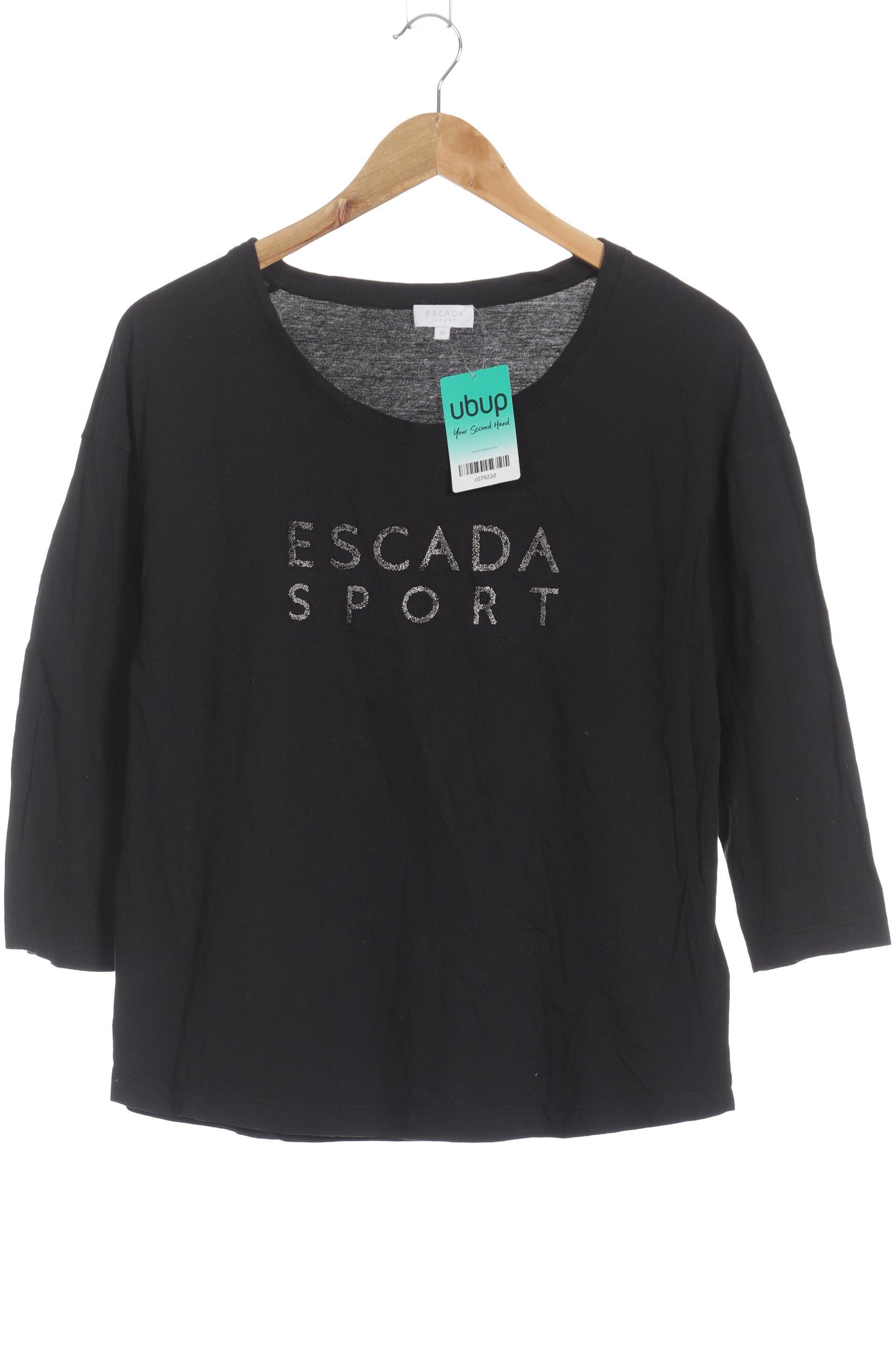 

Escada Sport Damen Langarmshirt, schwarz, Gr.