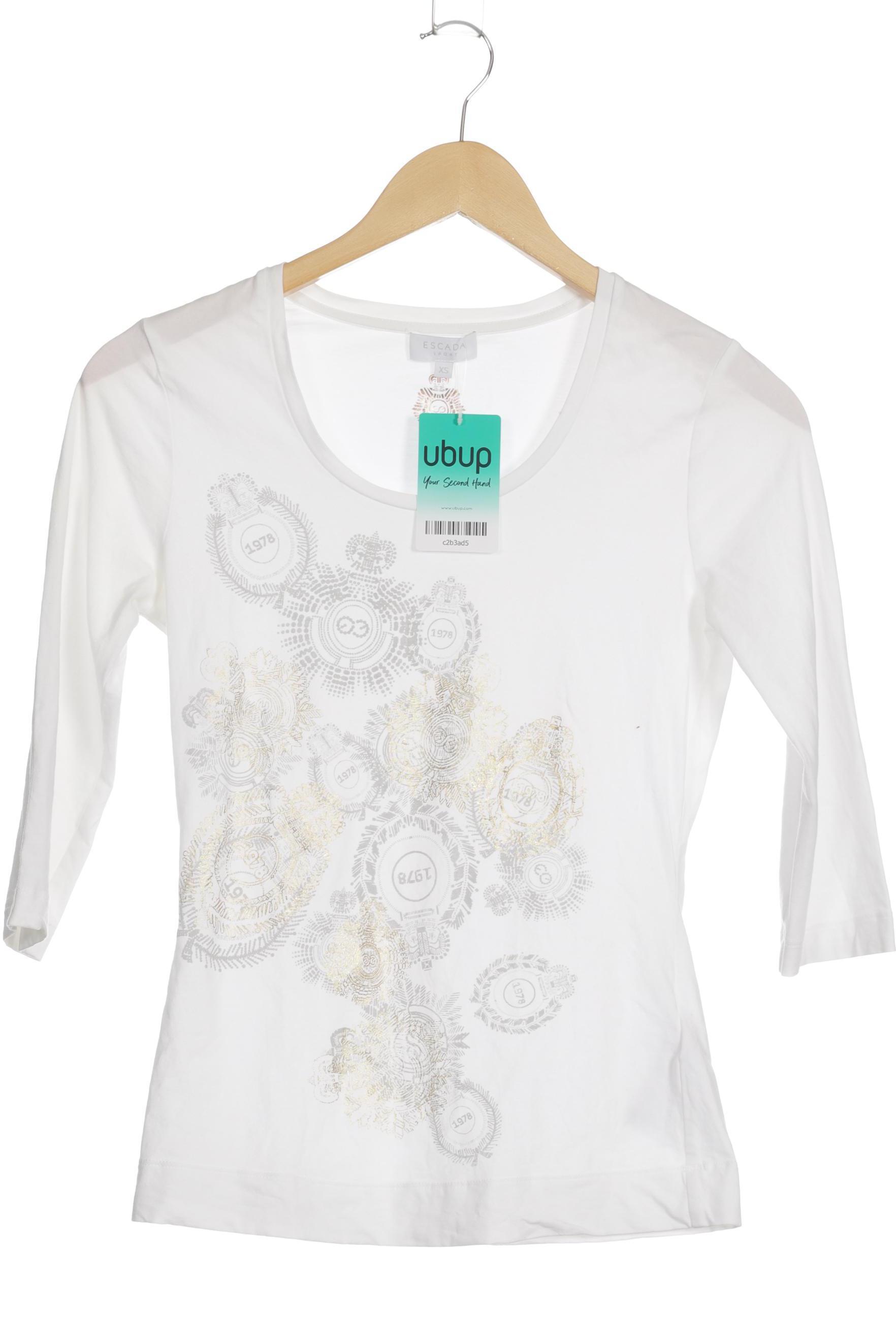 

Escada Sport Damen Langarmshirt, weiß, Gr.