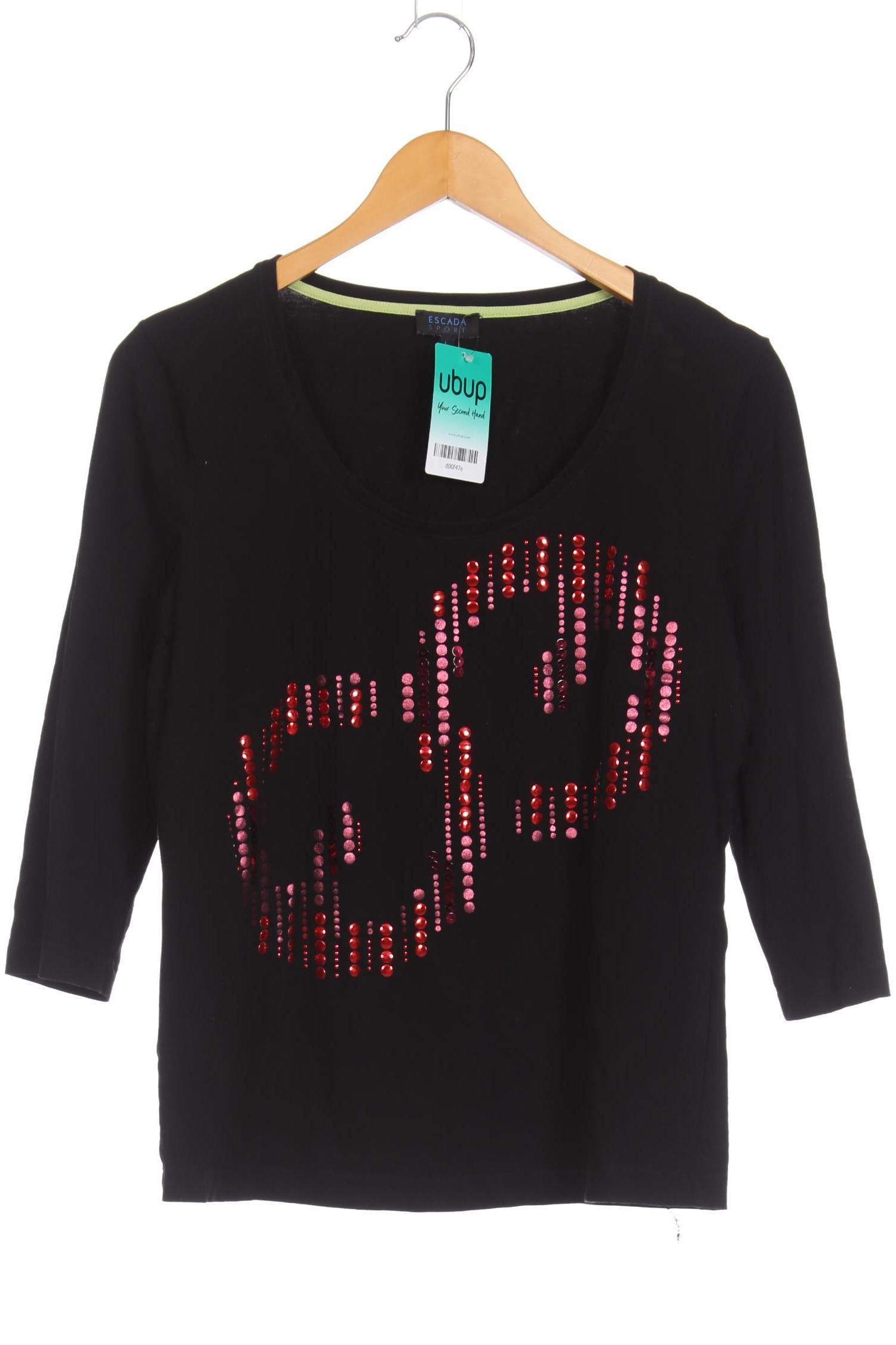 

Escada Sport Damen Langarmshirt, schwarz, Gr.