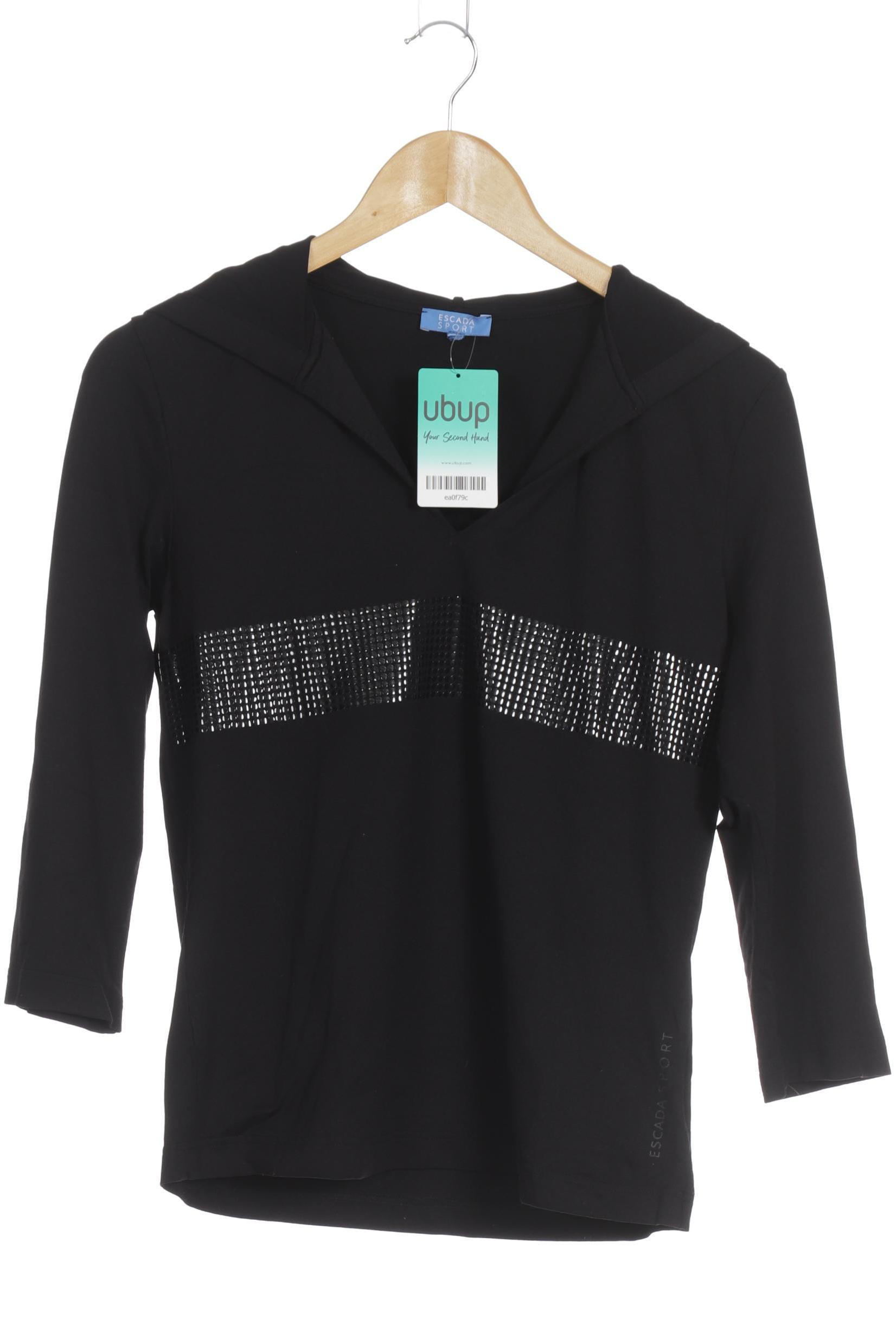 

Escada Sport Damen Langarmshirt, schwarz, Gr.