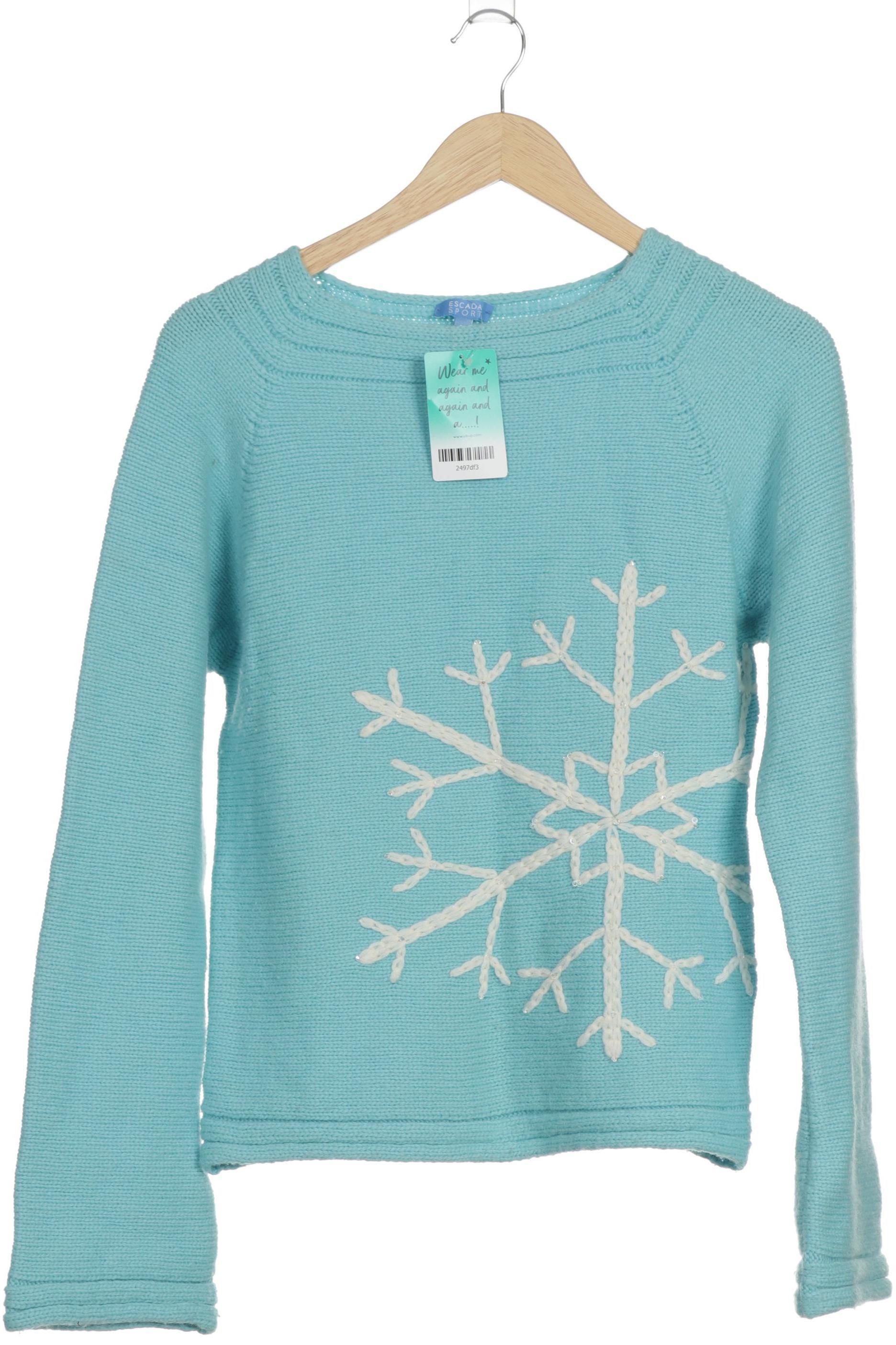 

Escada Sport Damen Pullover, blau, Gr.