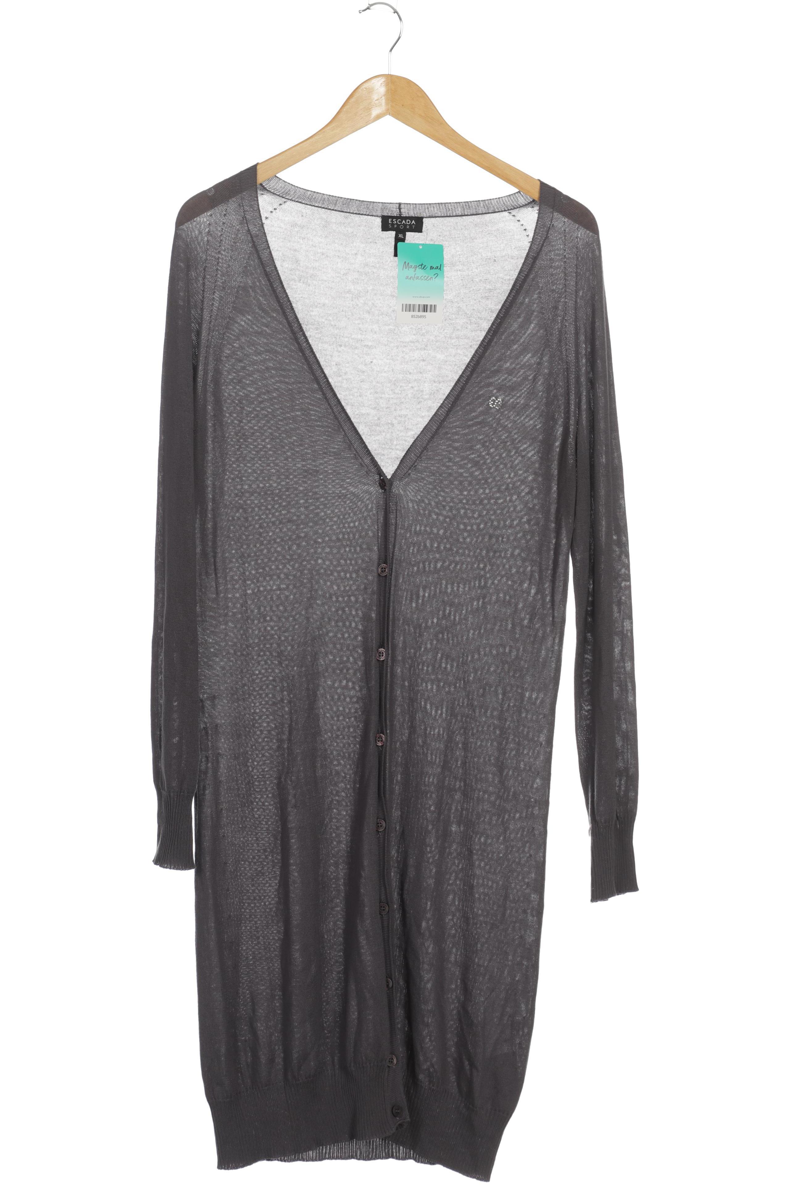 

Escada Sport Damen Strickjacke, grau, Gr.