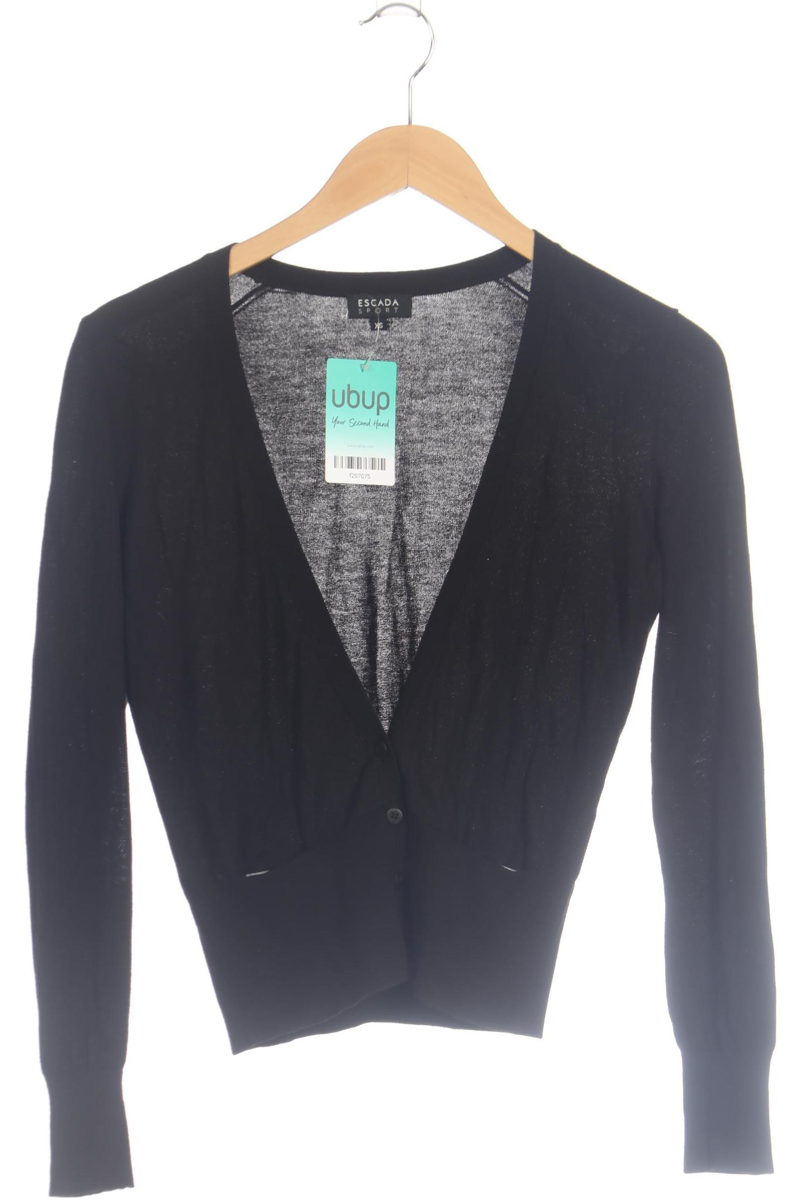 

Escada Sport Damen Strickjacke, schwarz, Gr.