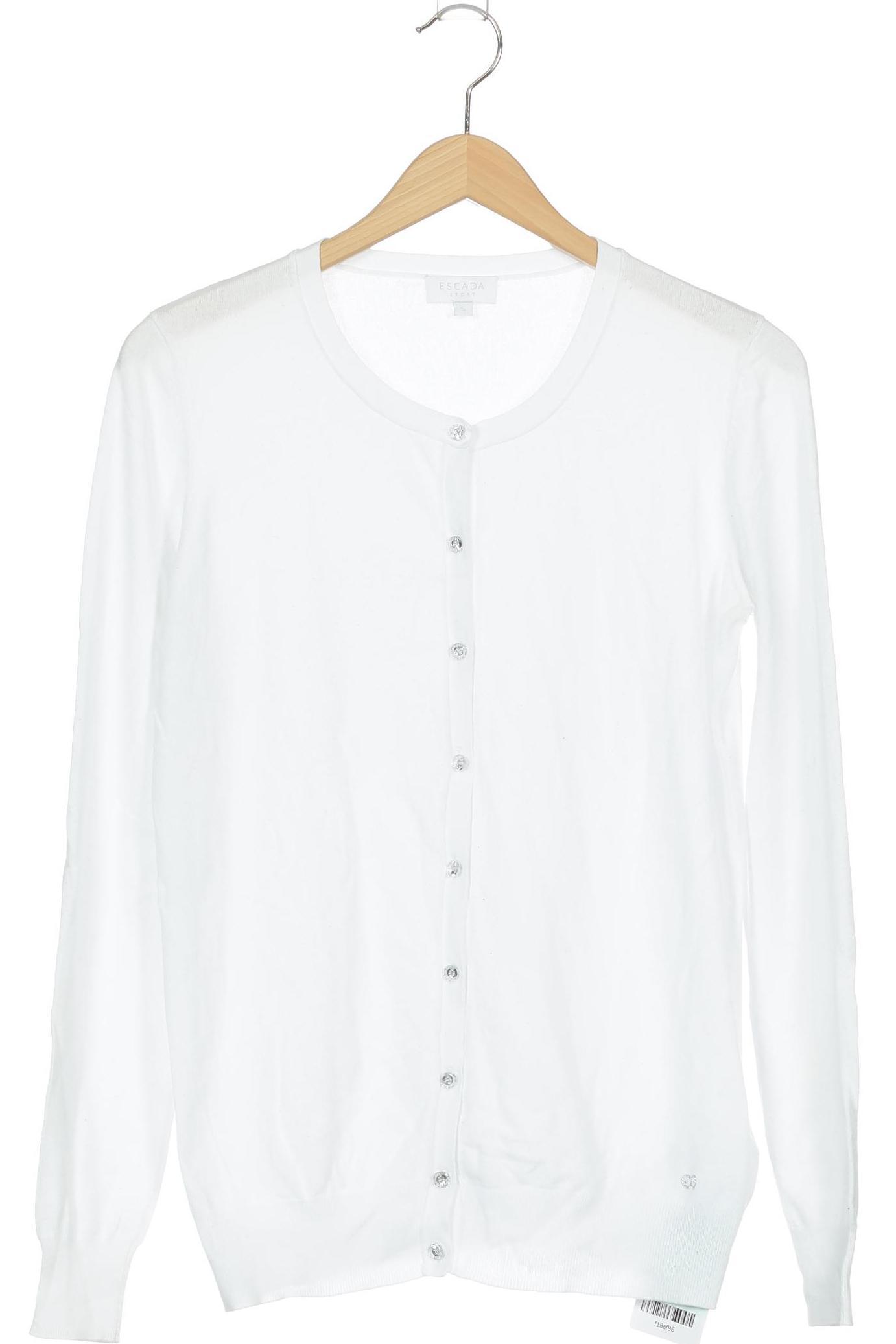 

Escada Sport Damen Strickjacke, weiß, Gr.