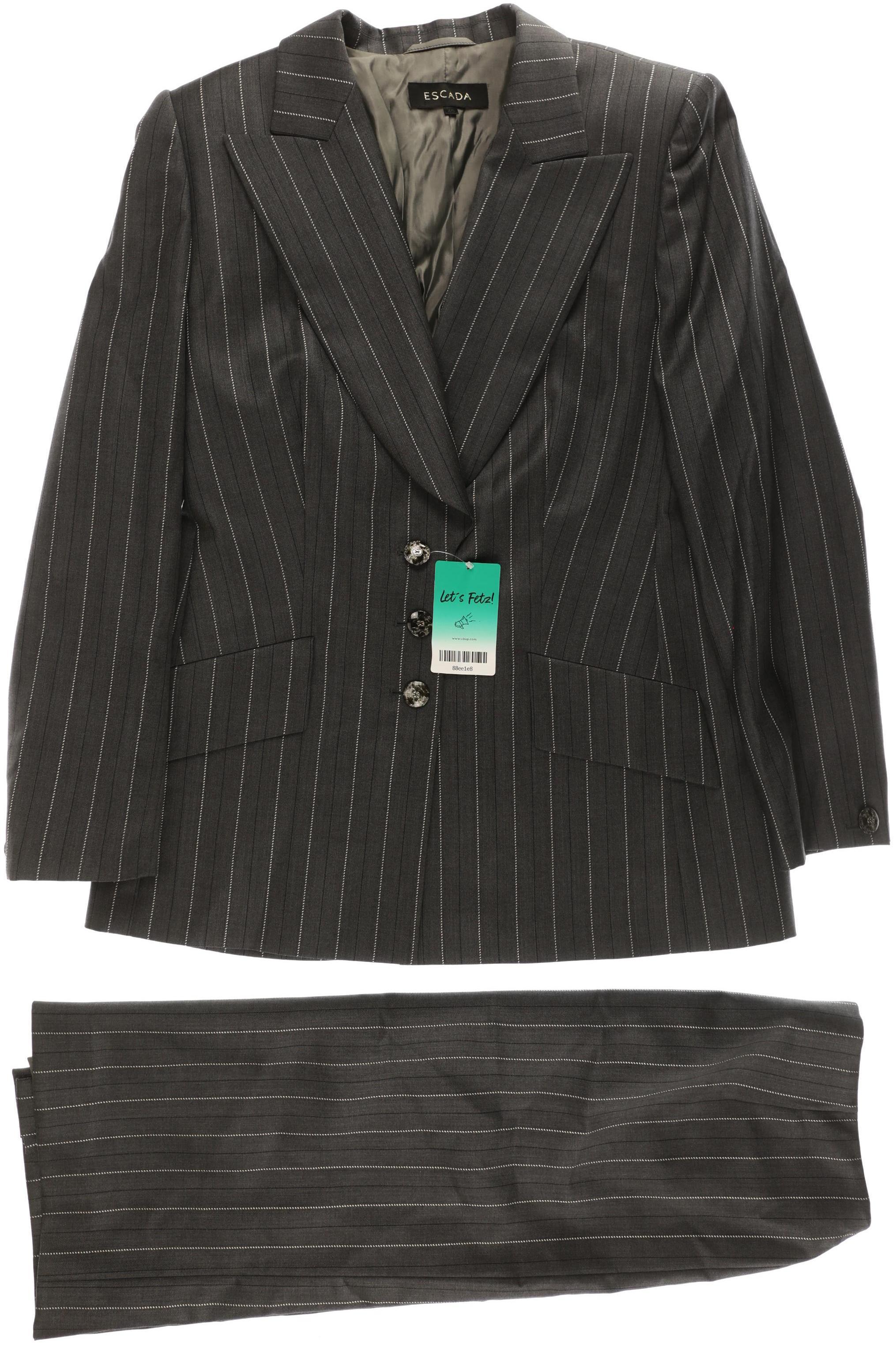 

Escada Damen Anzug, grau, Gr. 40