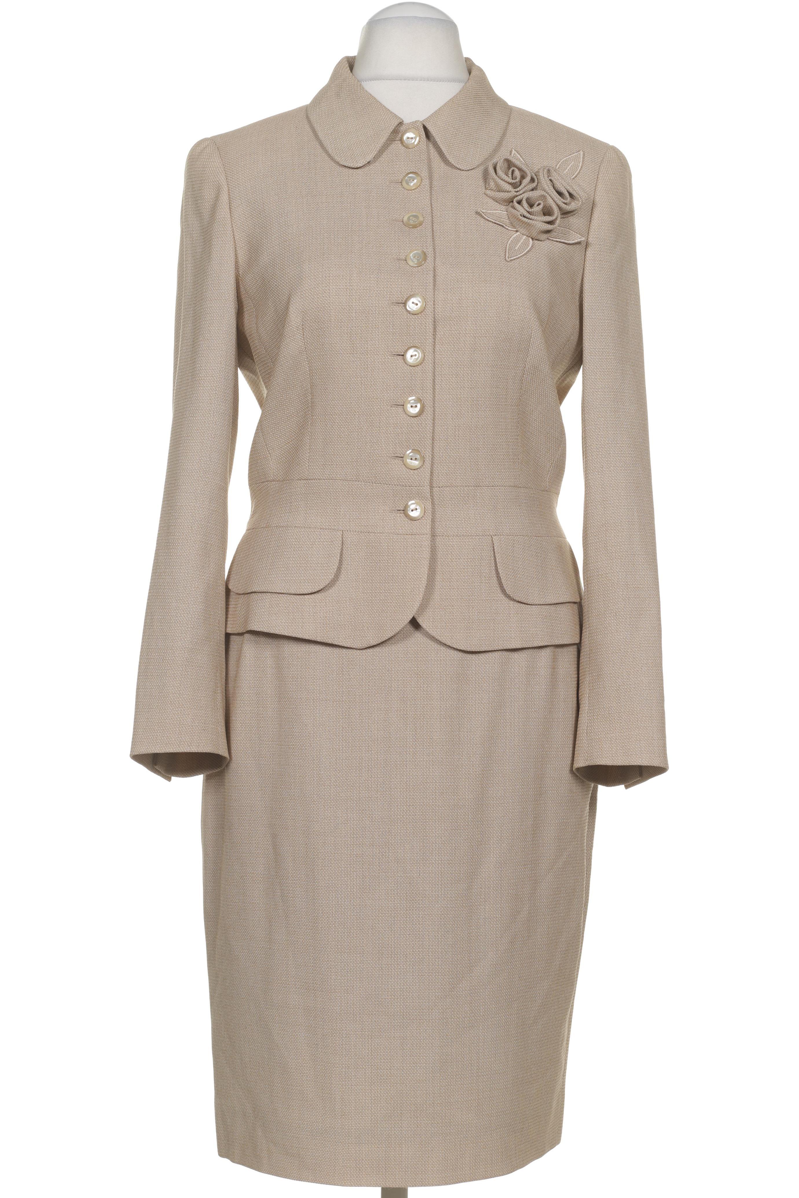 

Escada Damen Anzug, beige, Gr. 36