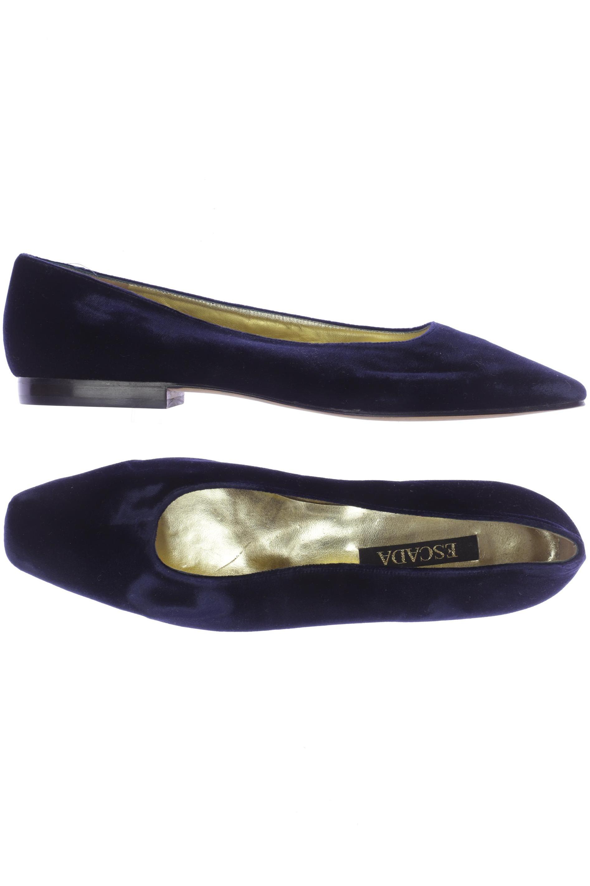 

Escada Damen Ballerinas, marineblau, Gr. 10
