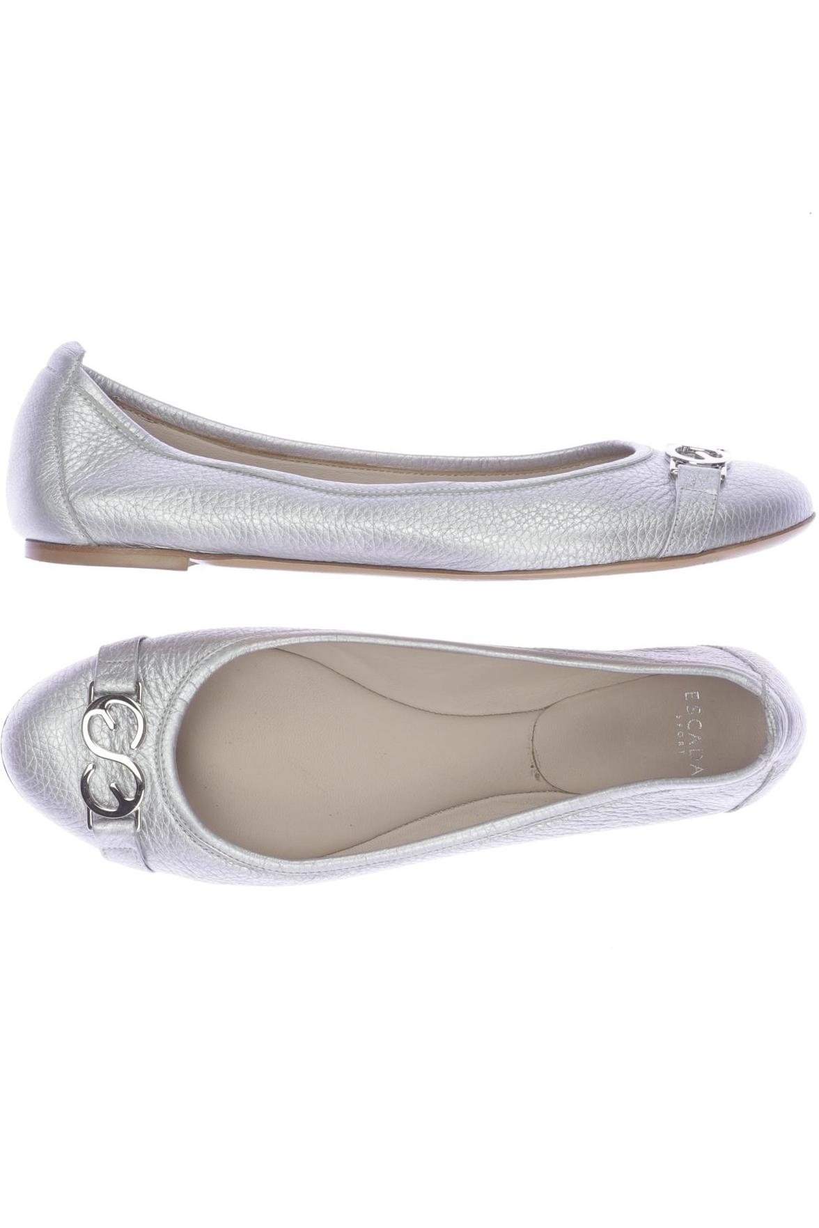 

Escada Damen Ballerinas, silber, Gr. 41