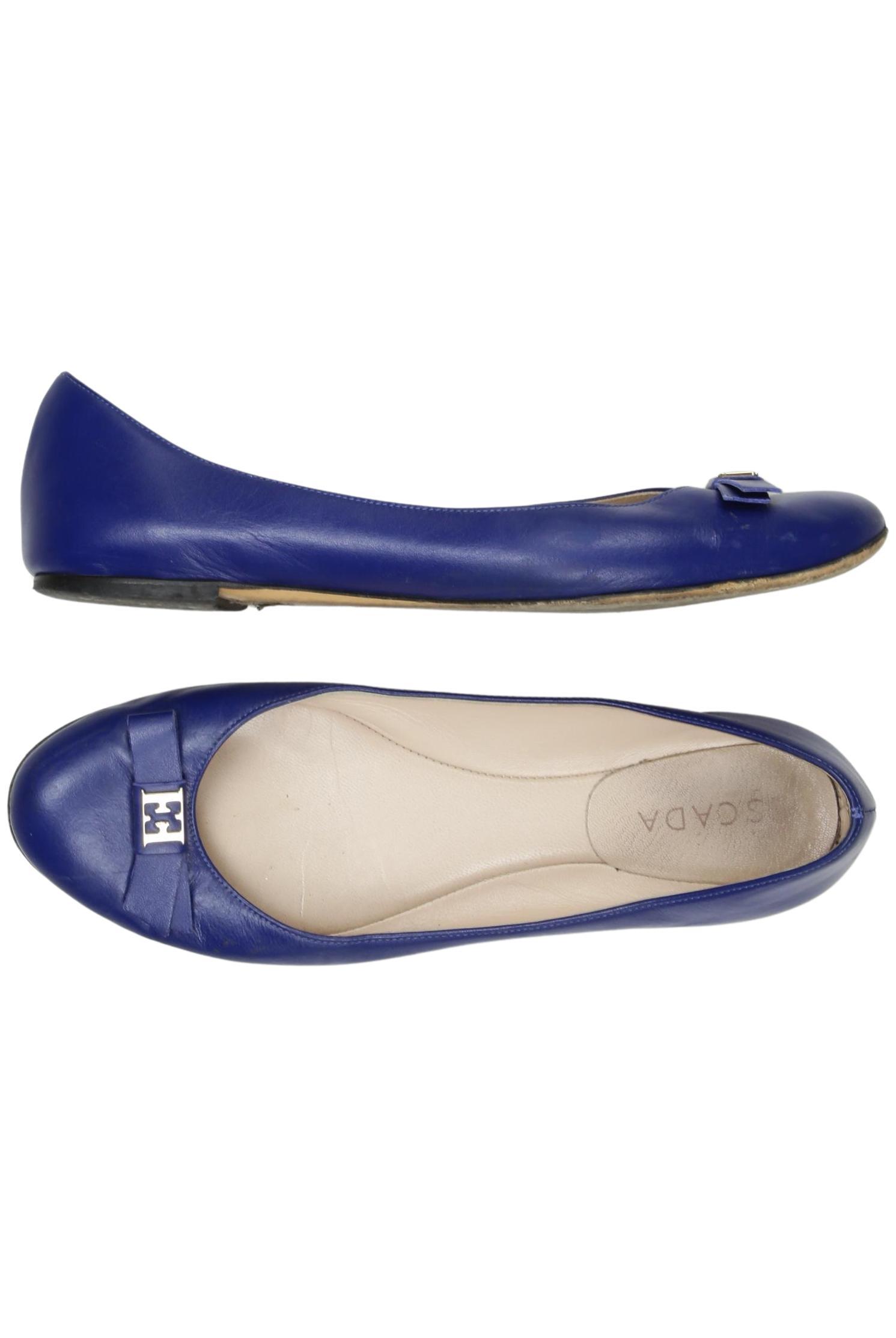 

Escada Damen Ballerinas, blau, Gr. 41