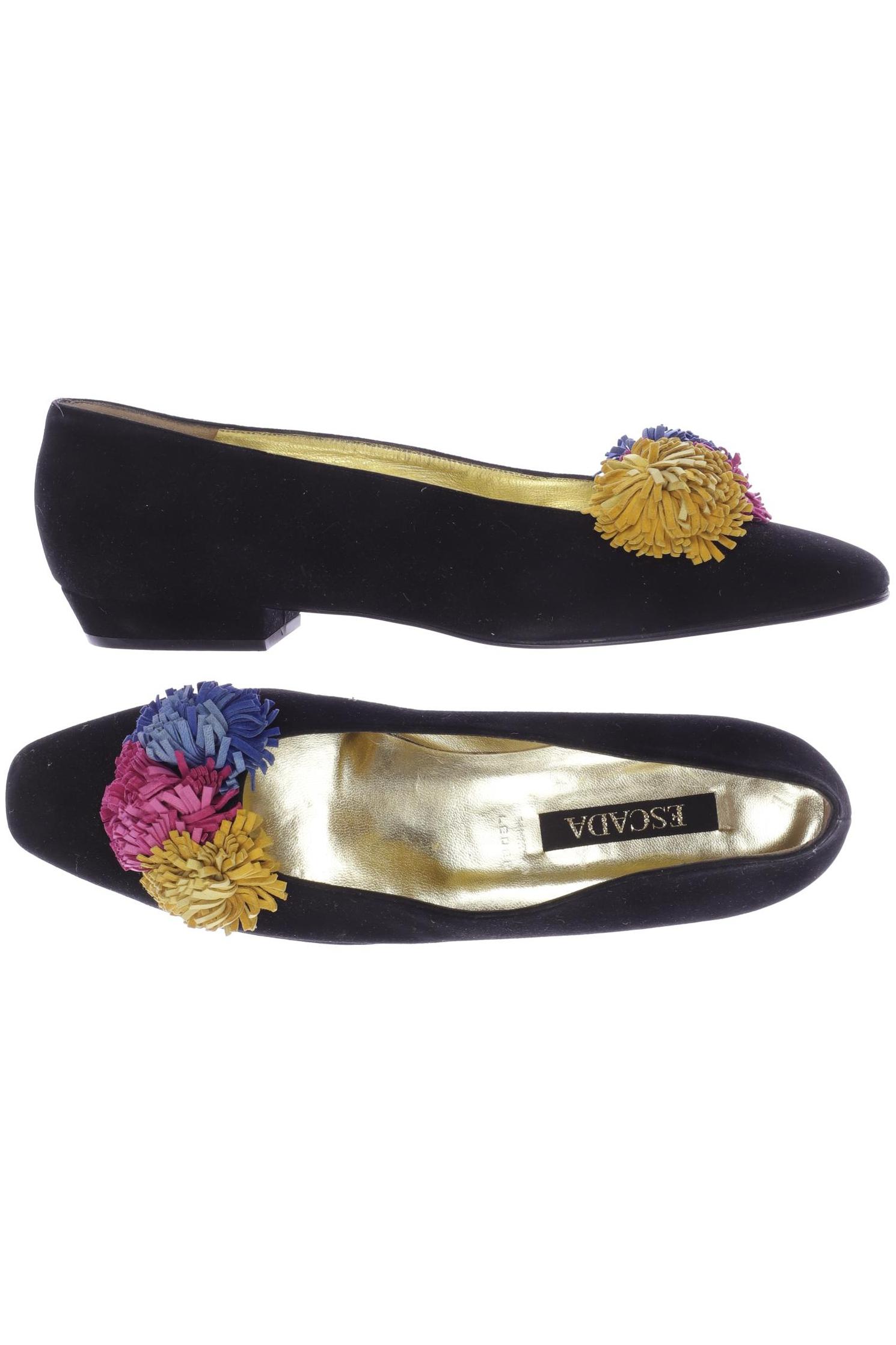 

Escada Damen Ballerinas, schwarz