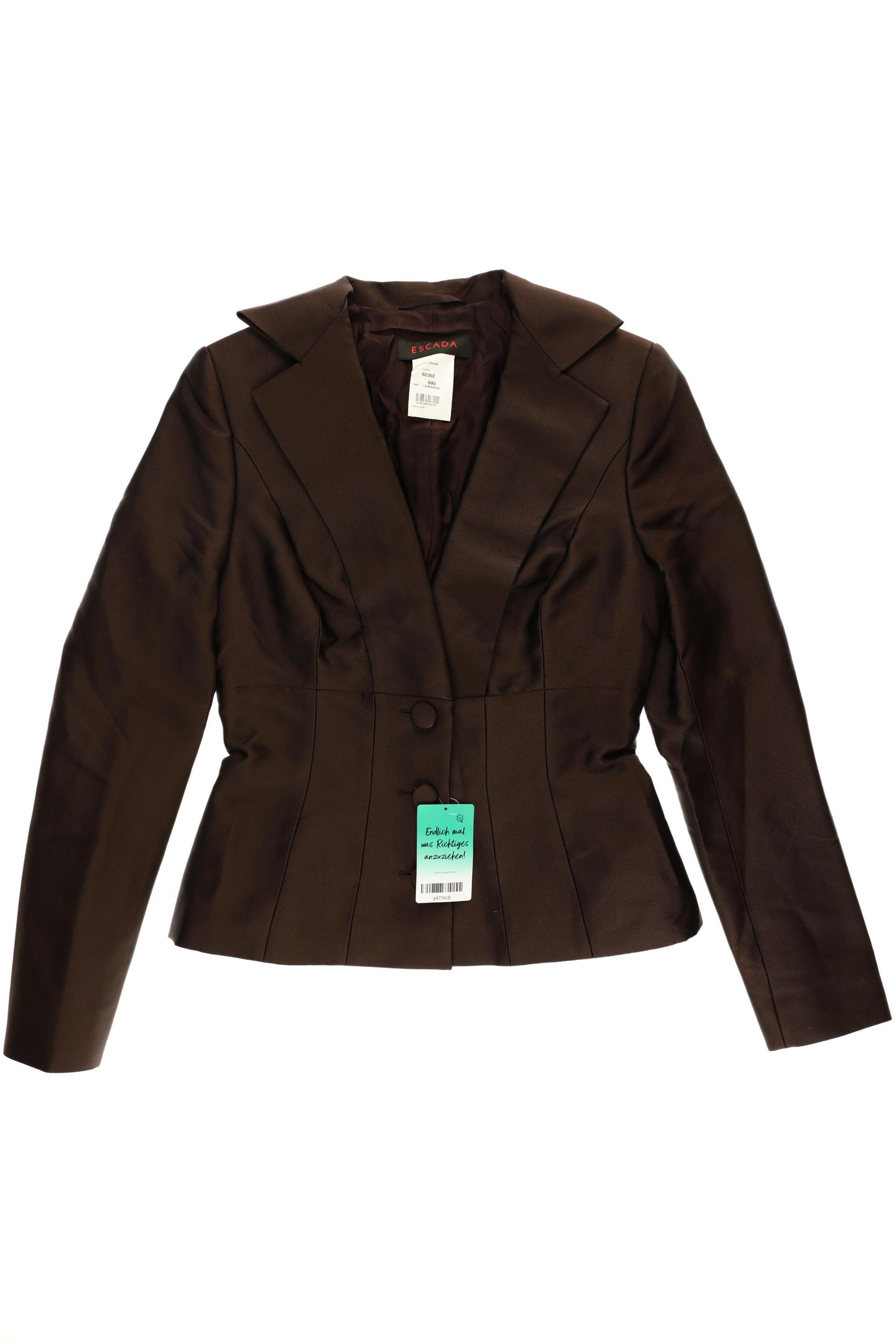 

Escada Damen Blazer, braun, Gr. 36