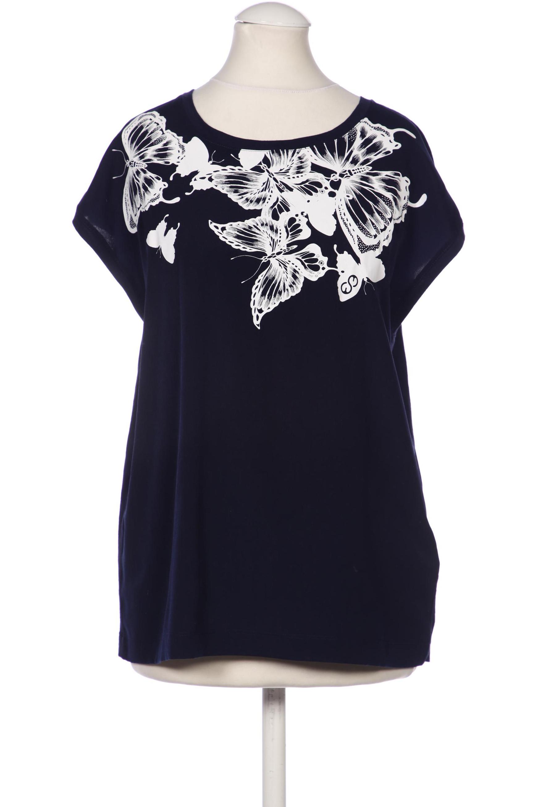

Escada Damen Bluse, marineblau, Gr. 34