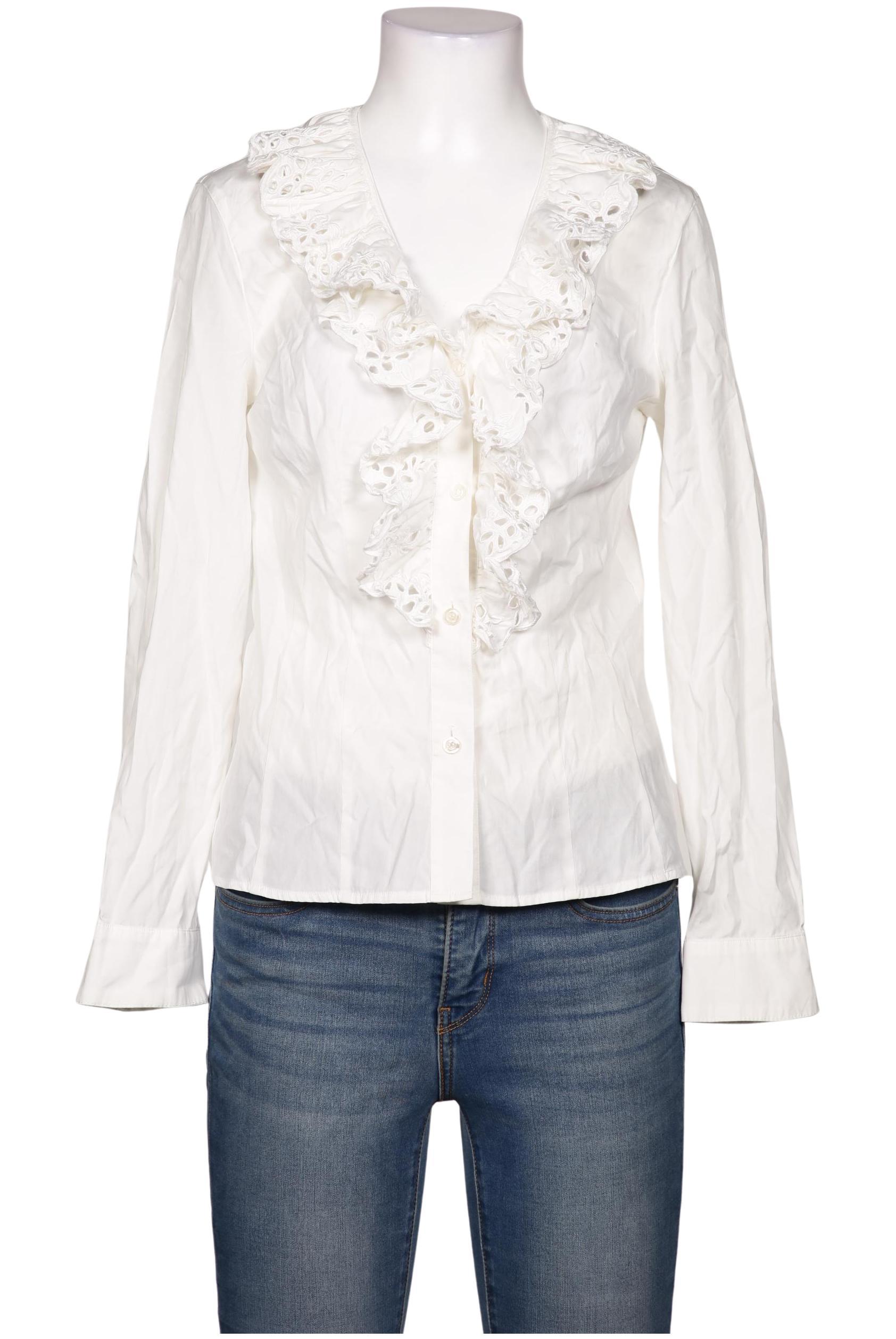 

Escada Damen Bluse, weiß, Gr. 34