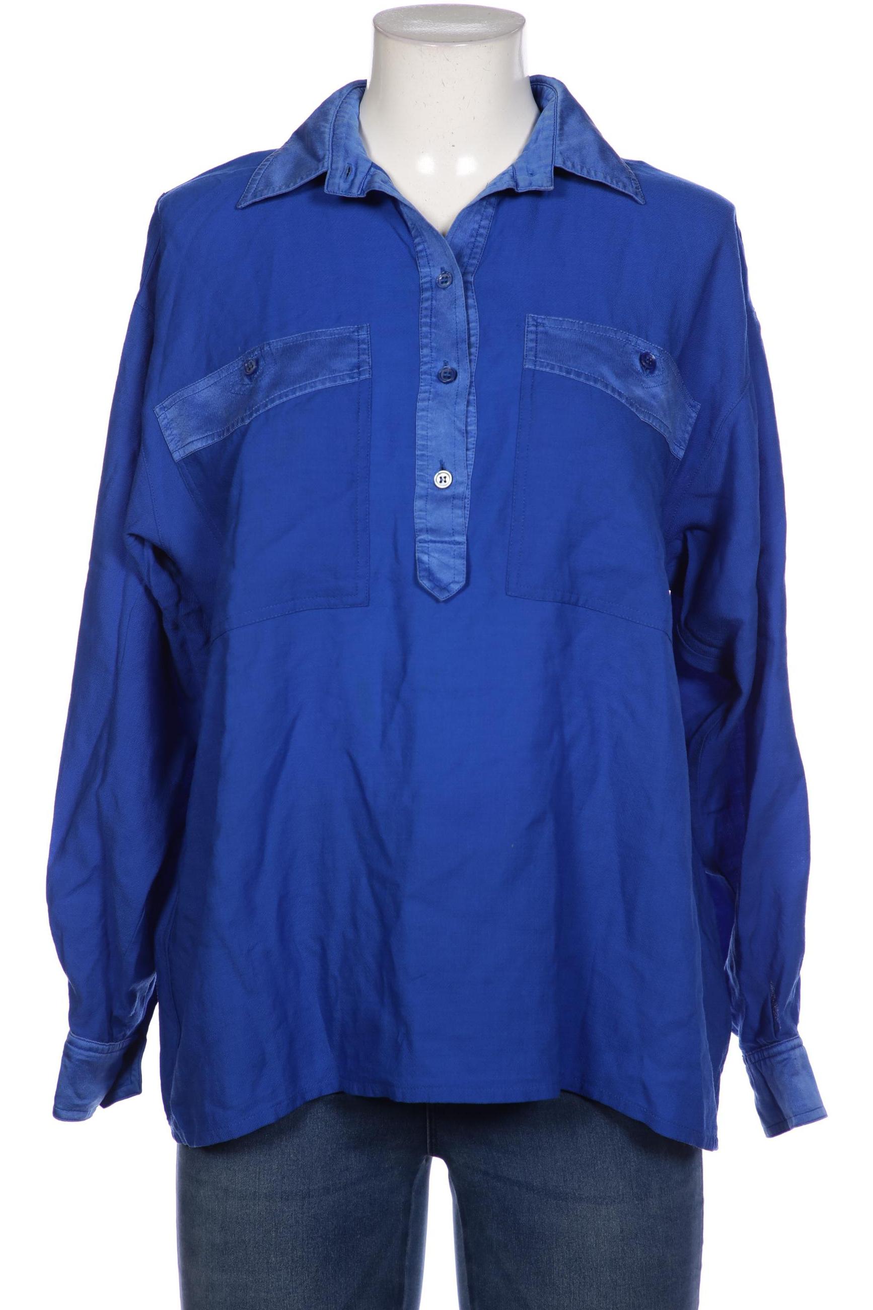 

Escada Damen Bluse, blau, Gr. 38