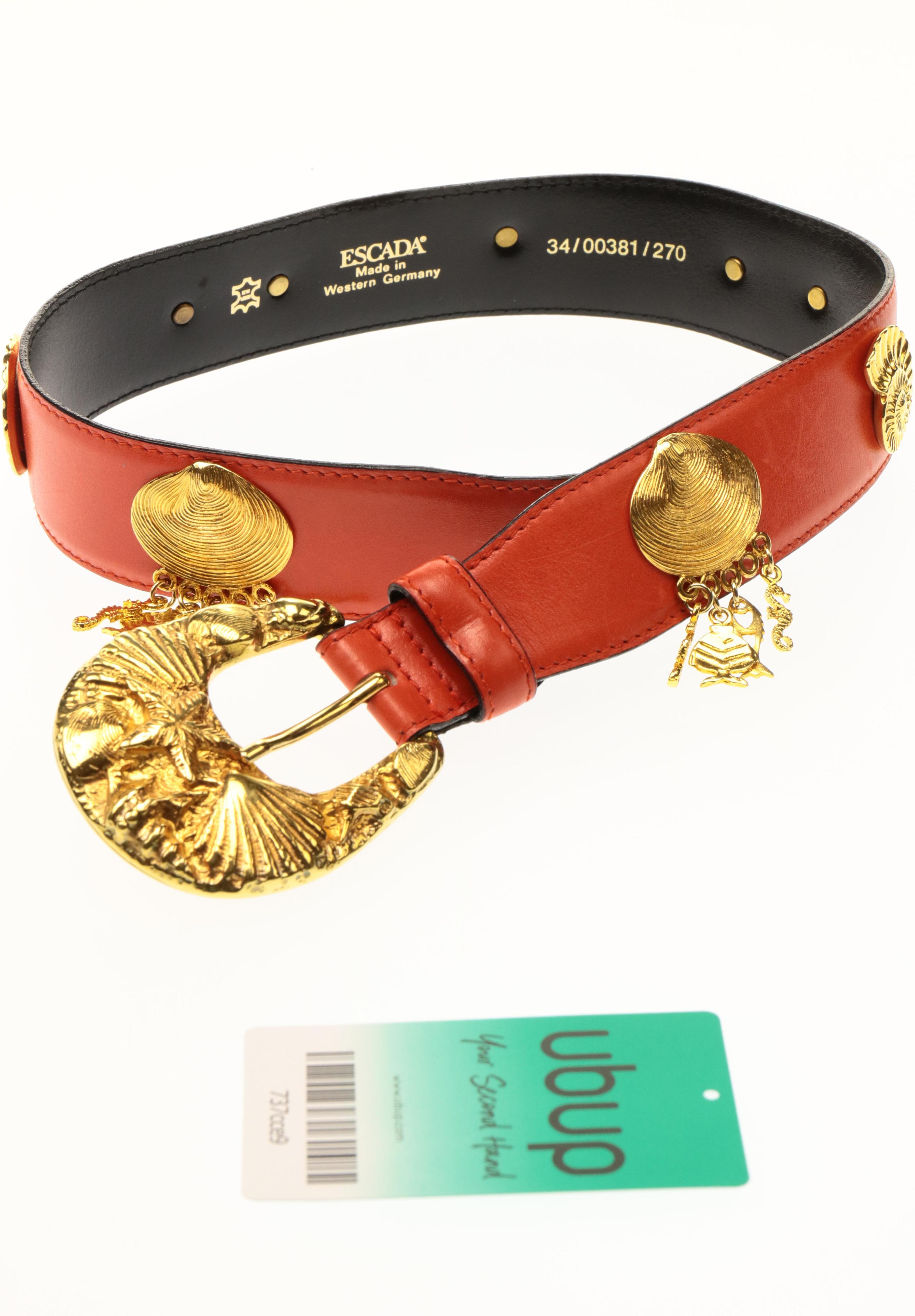 

Escada Damen Gürtel, orange, Gr. 75