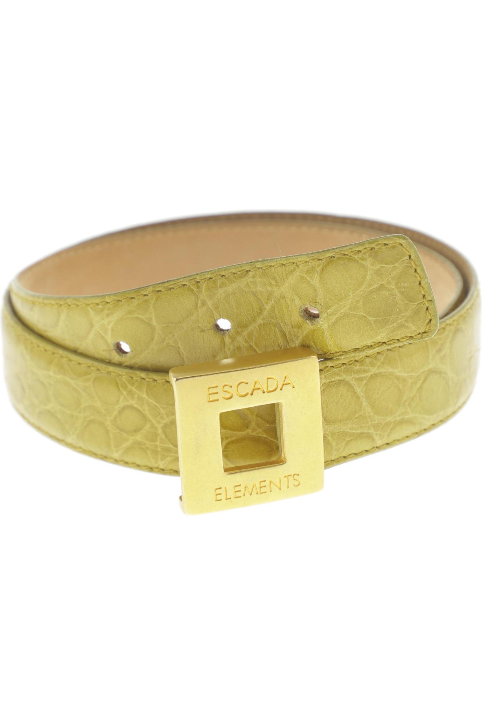 

Escada Damen Gürtel, gelb, Gr. 80