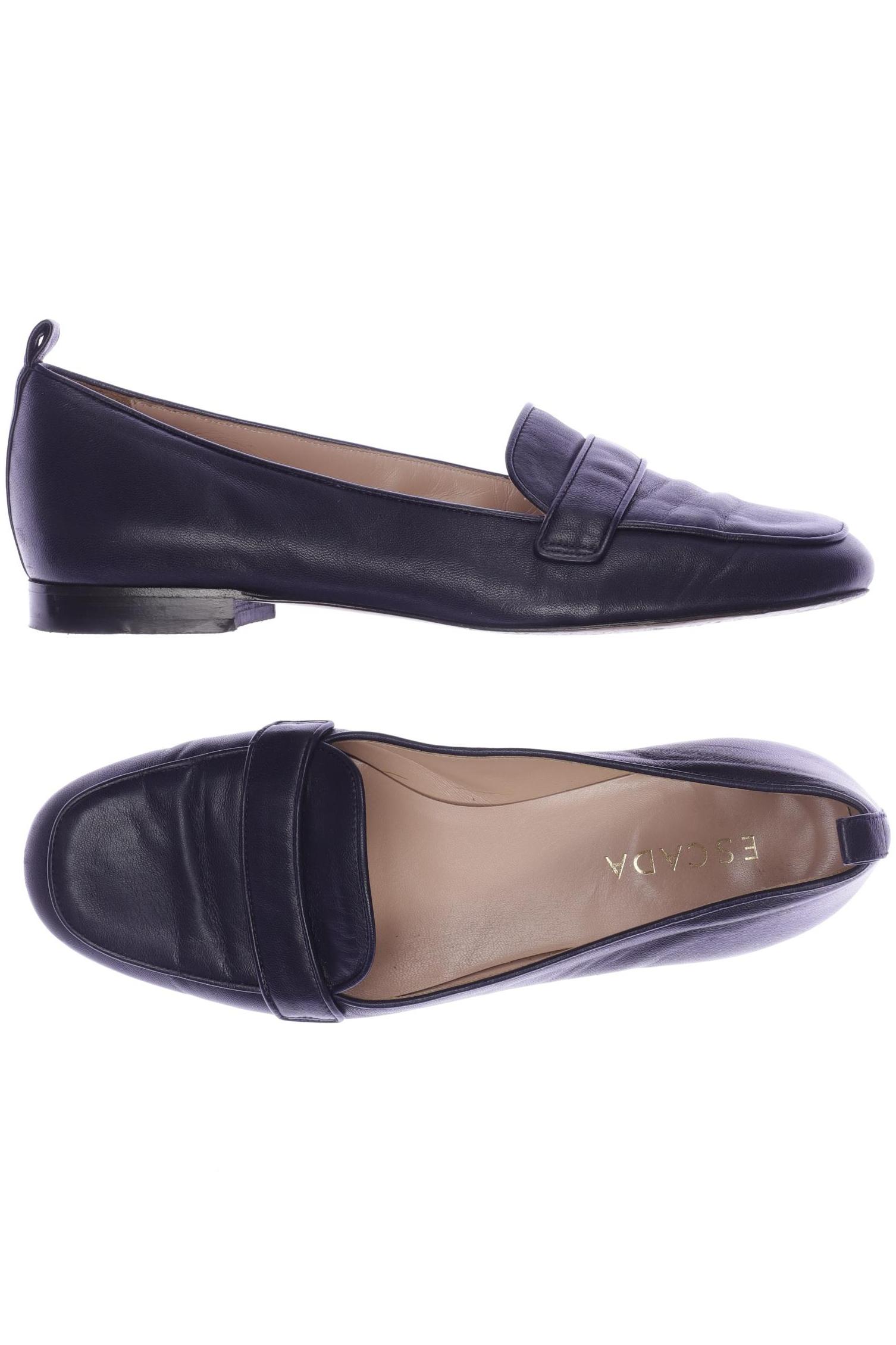 

Escada Damen Halbschuh, marineblau, Gr. 40
