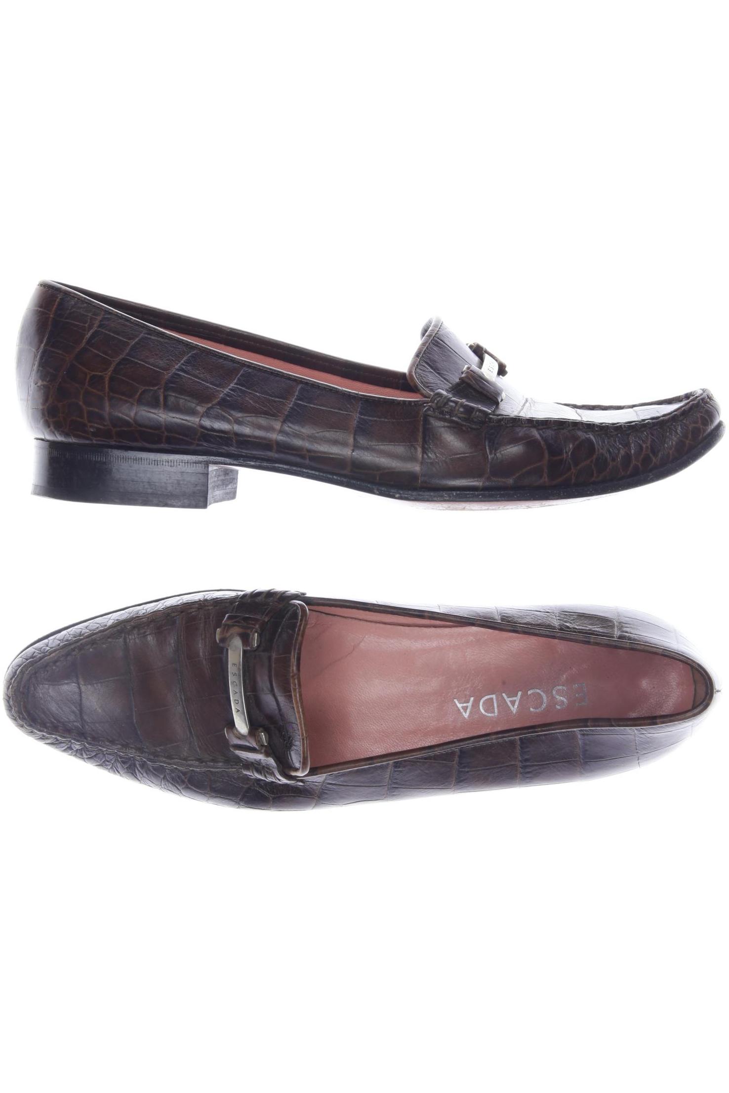 

Escada Damen Halbschuh, braun, Gr. 37