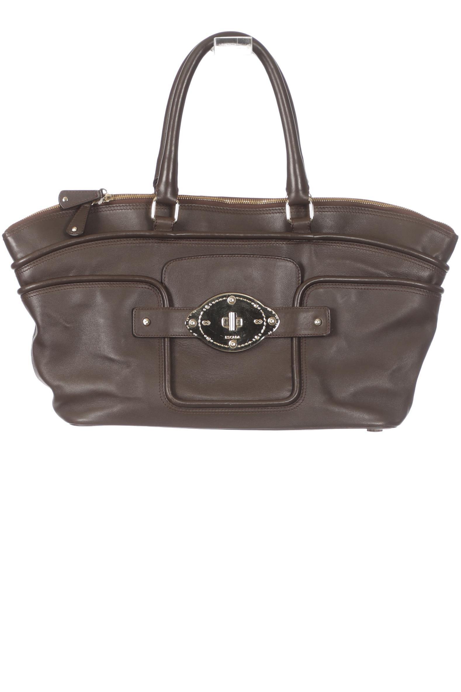 

Escada Damen Handtasche, braun, Gr.