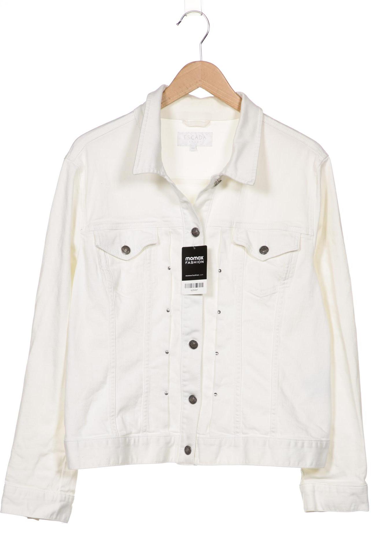 

Escada Damen Jacke, weiß, Gr. 46