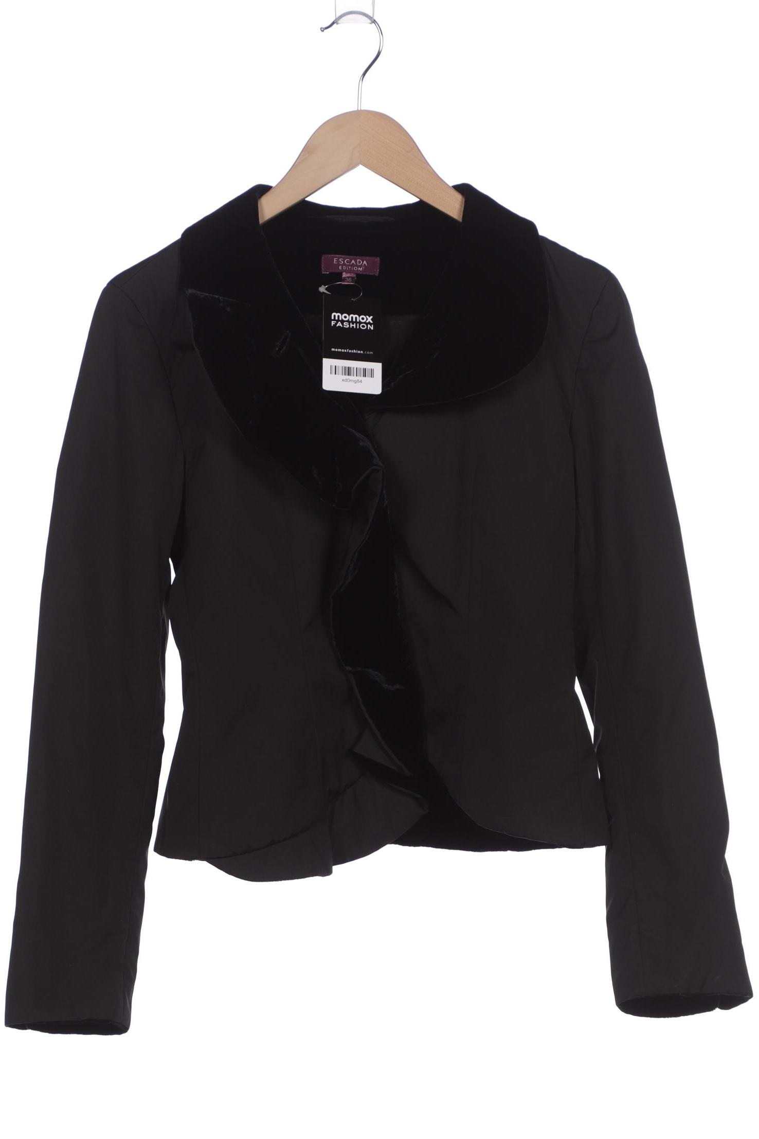 

Escada Damen Jacke, schwarz, Gr. 36