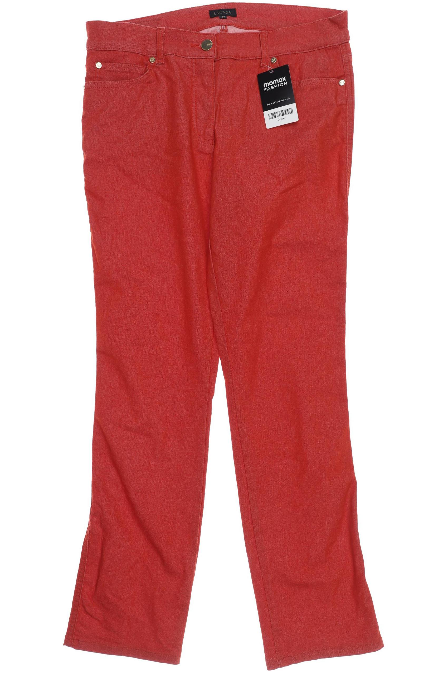 

Escada Damen Jeans, rot, Gr. 38