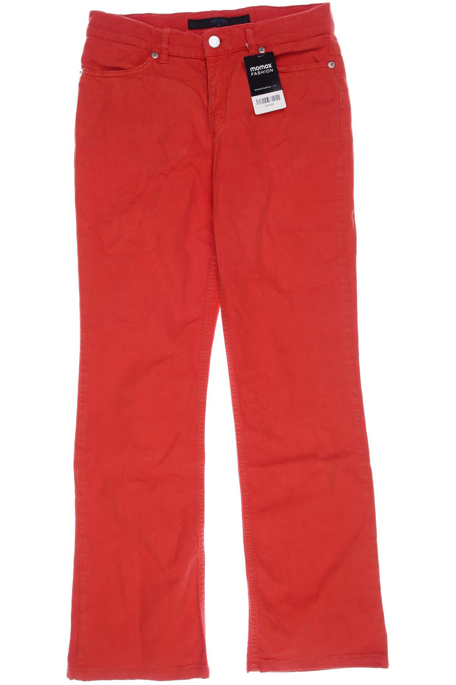 

Escada Damen Jeans, rot, Gr. 38