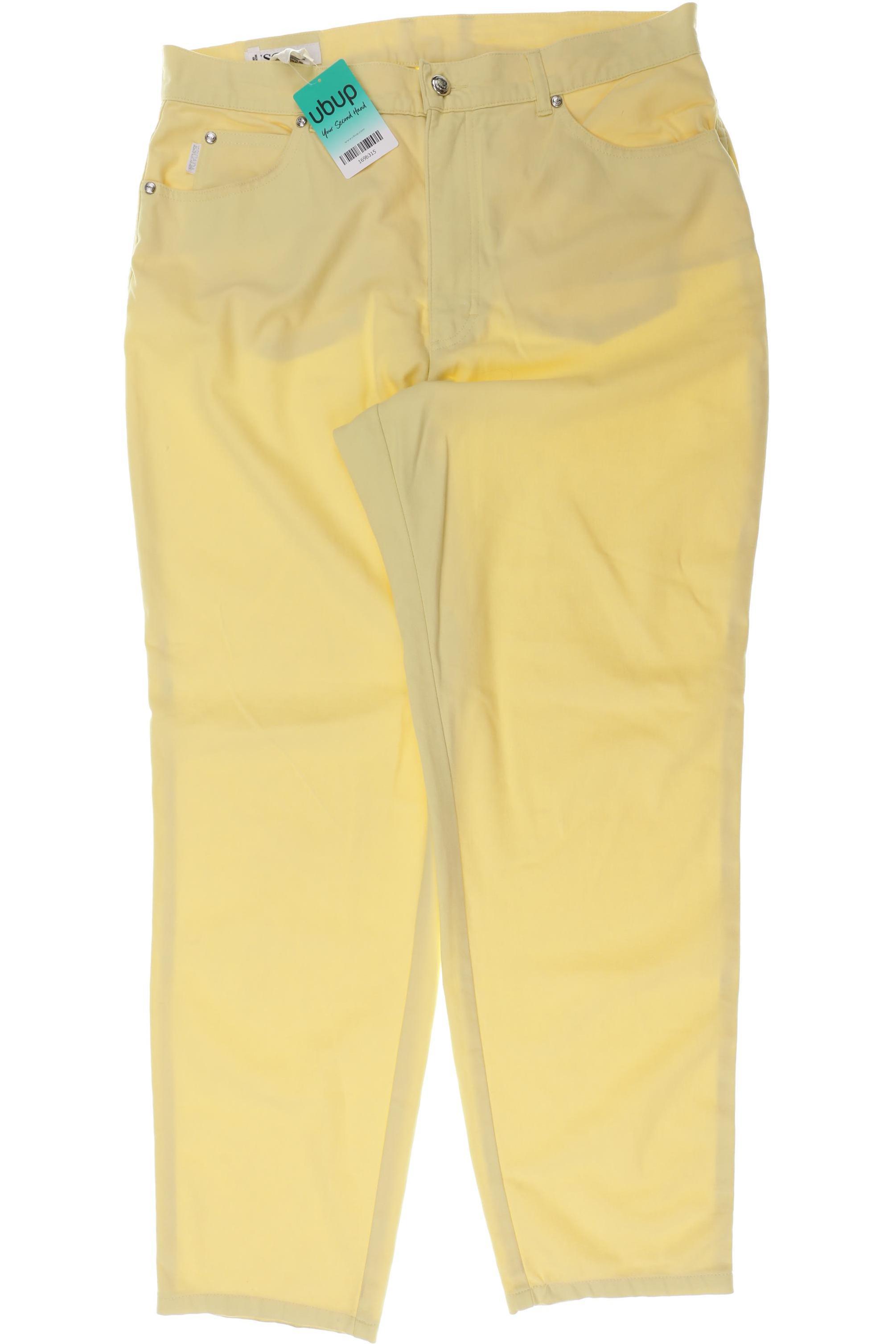 

Escada Damen Stoffhose, gelb, Gr. 44