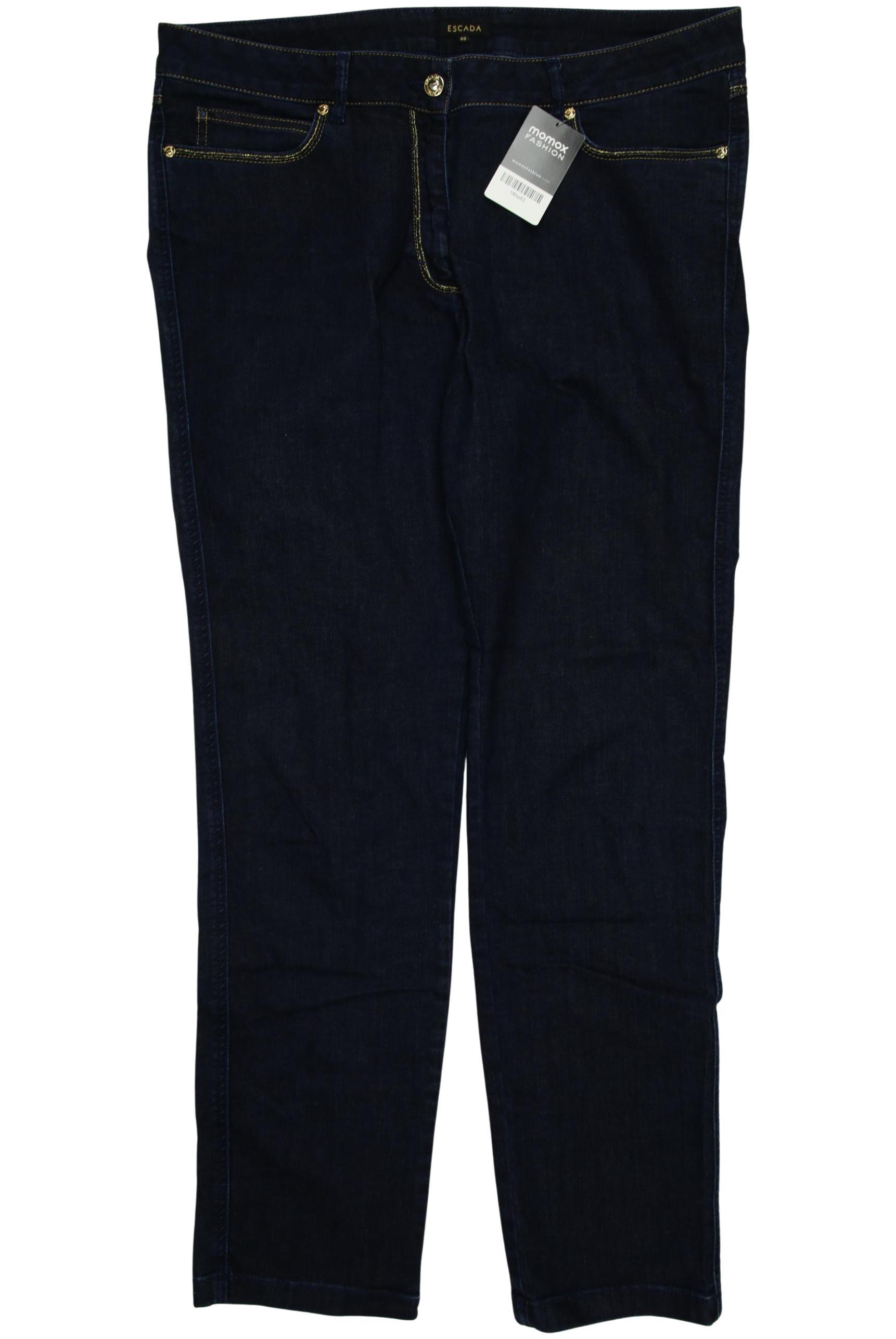 

Escada Damen Jeans, marineblau, Gr. 46