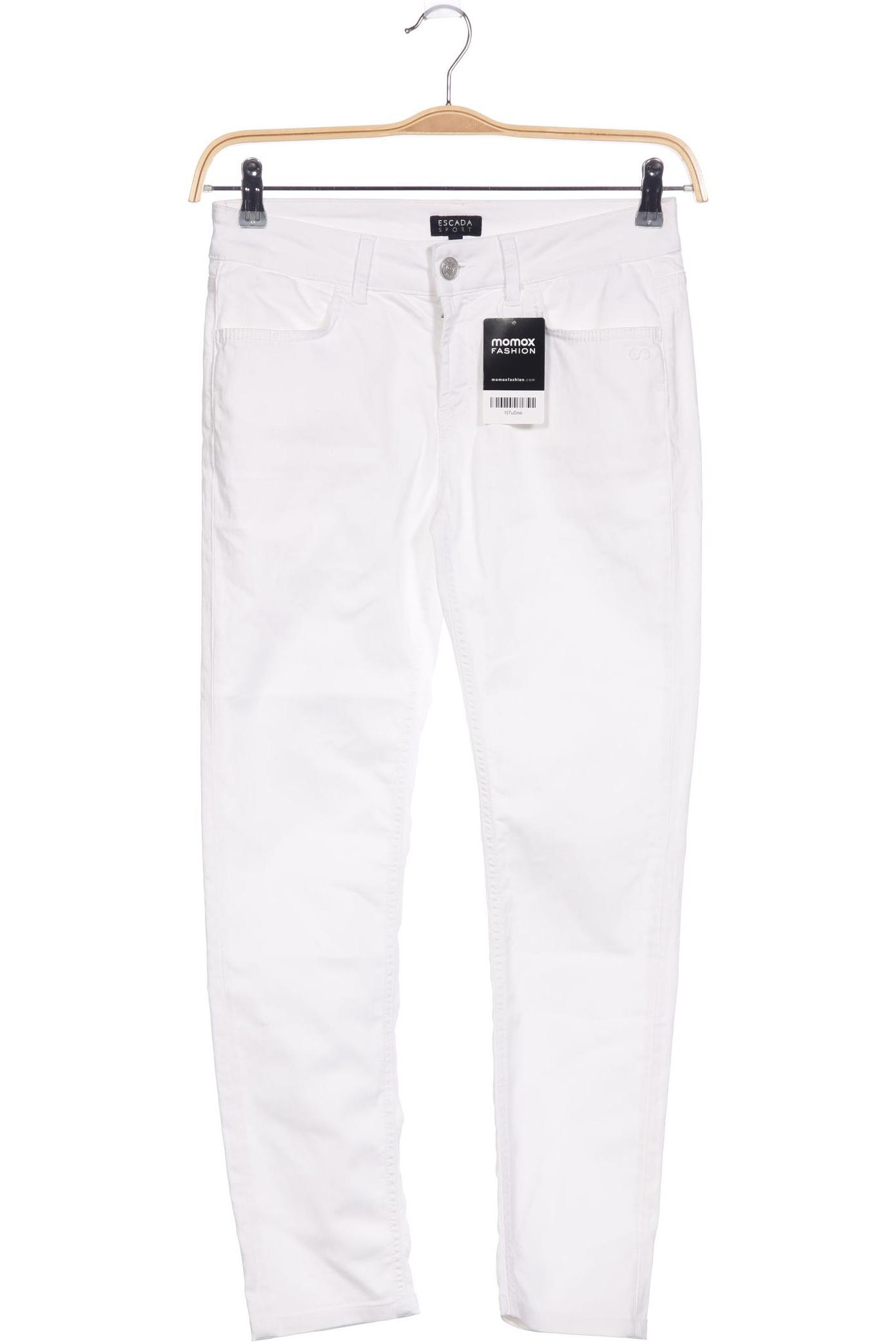 

Escada Damen Jeans, weiß, Gr. 36