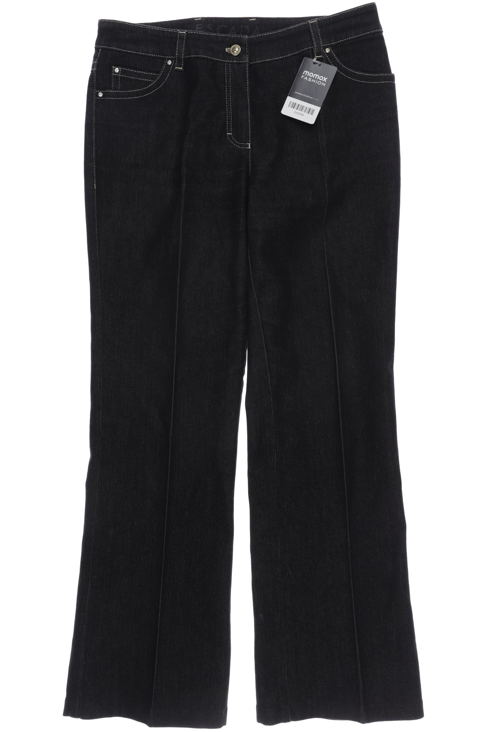 

Escada Damen Jeans, schwarz, Gr. 38